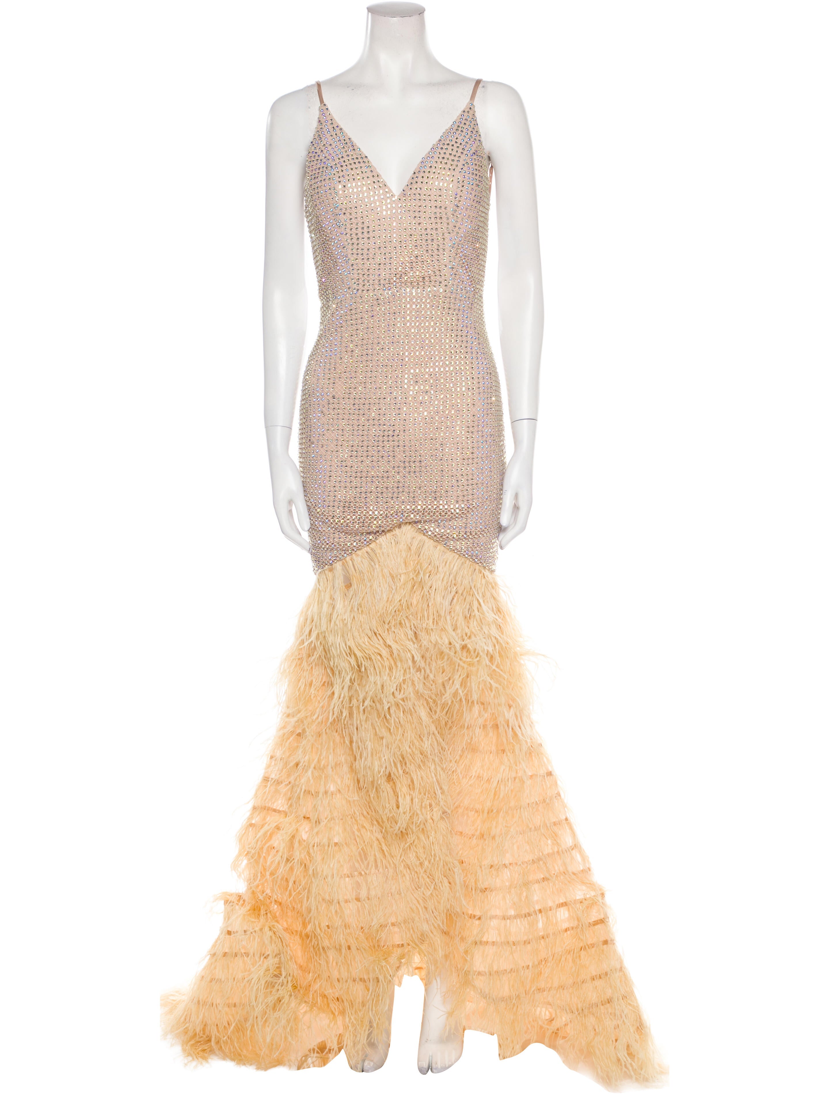 Portia and Scarlett Lace Pattern Long Dress