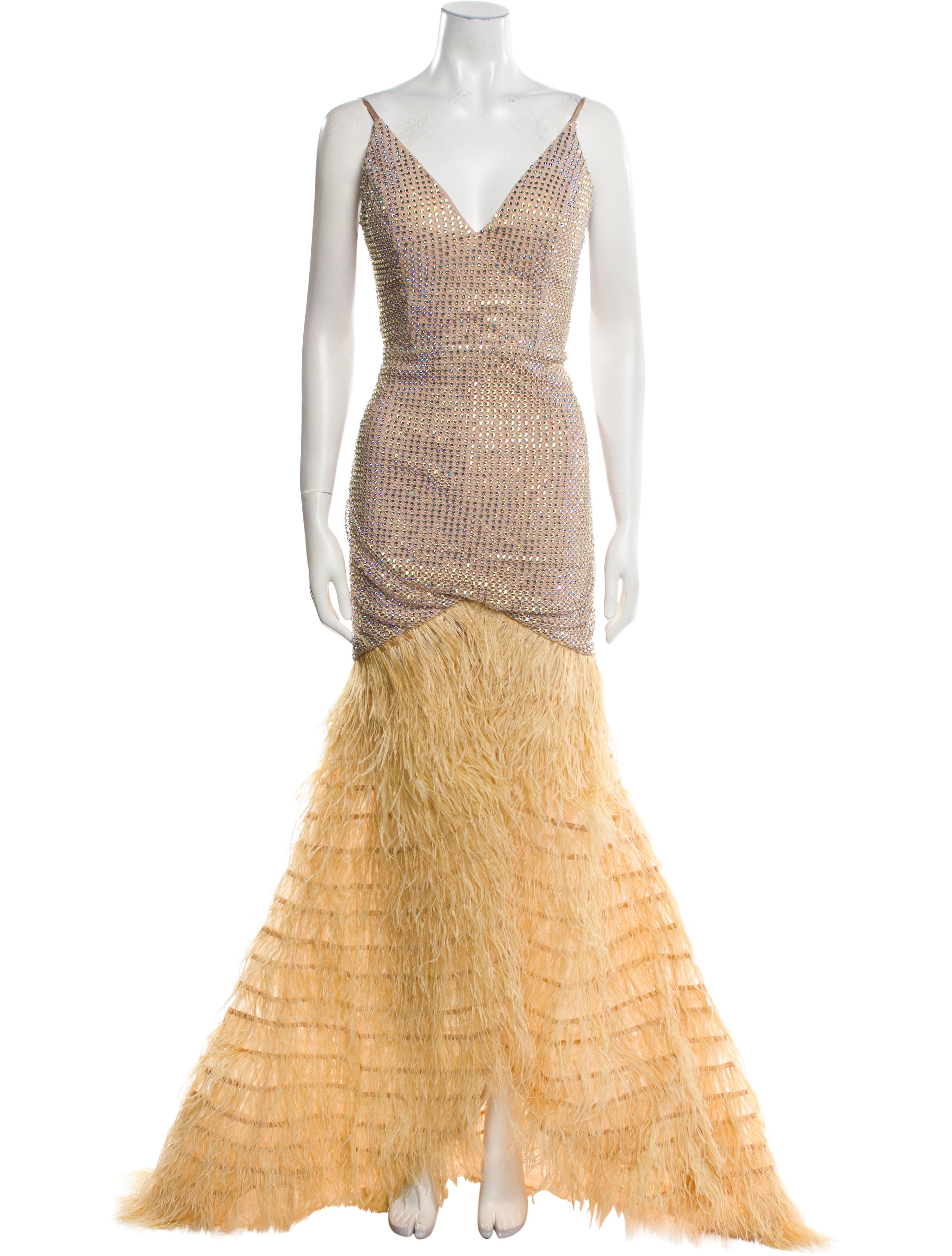 Portia and Scarlett Lace Pattern Long Dress