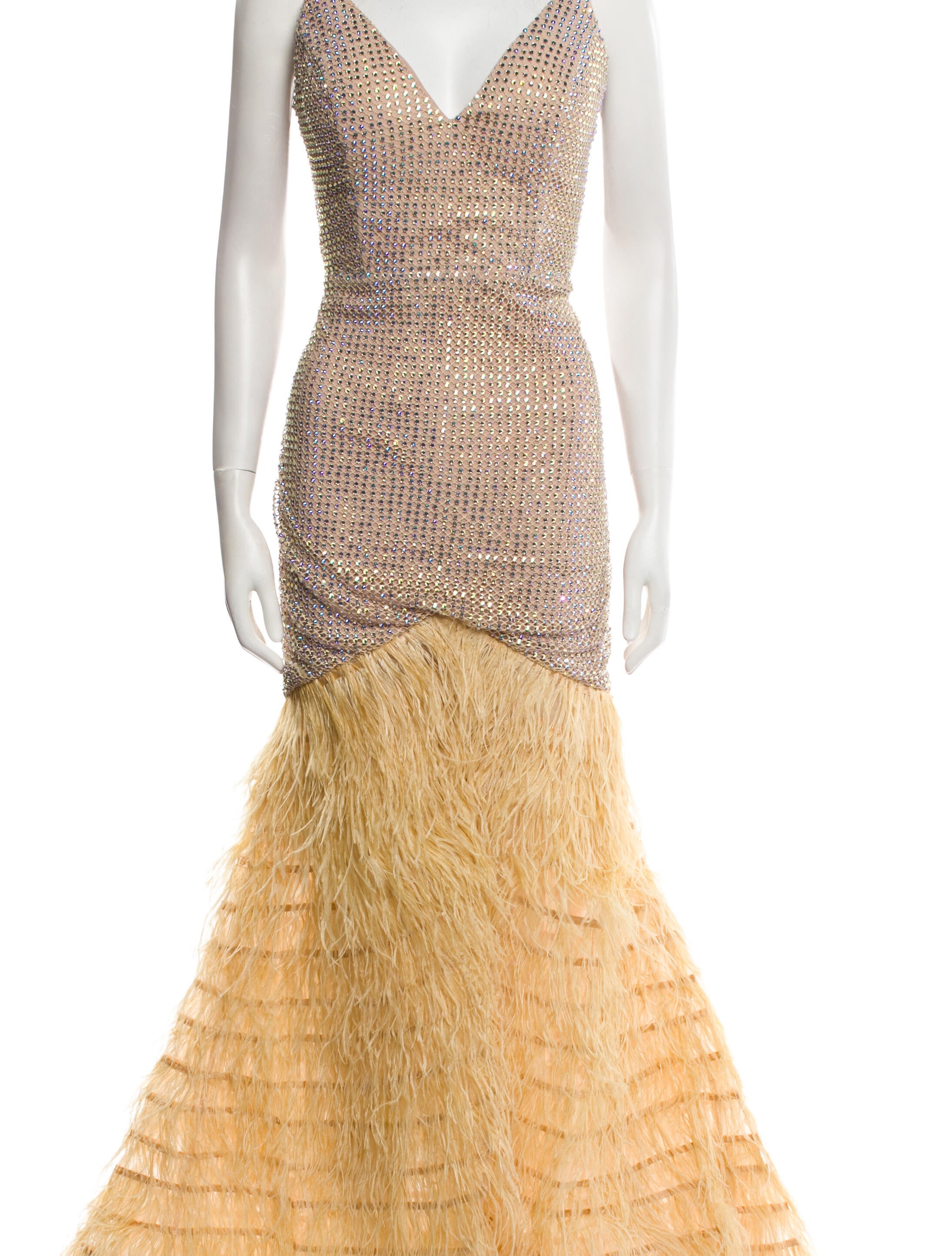 Portia and Scarlett Lace Pattern Long Dress