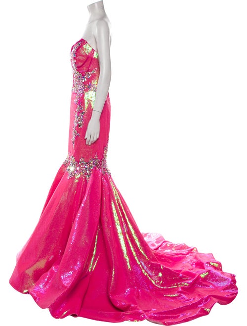 Portia and Scarlett Strapless Long Dress