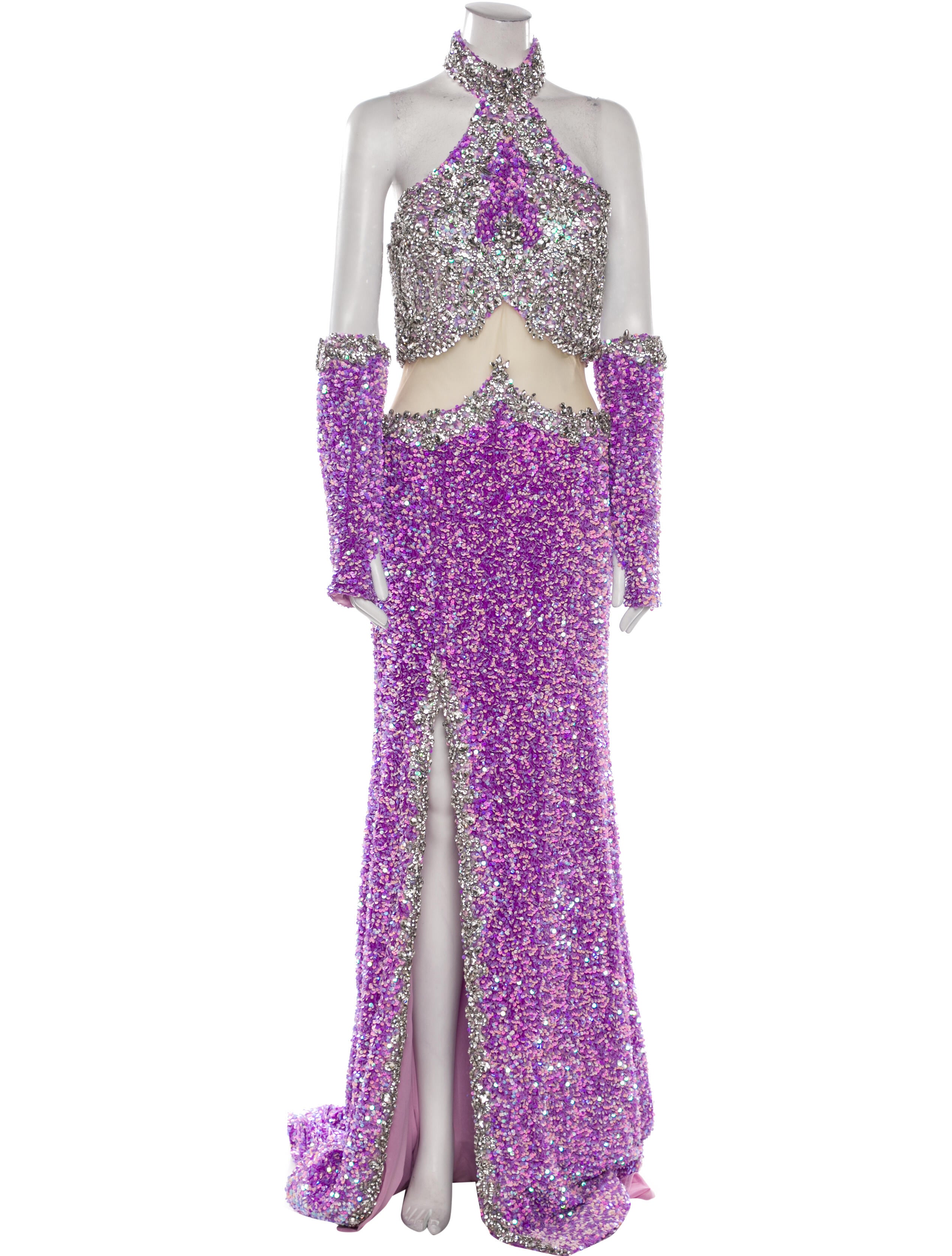 Portia and Scarlett Printed Long Dress