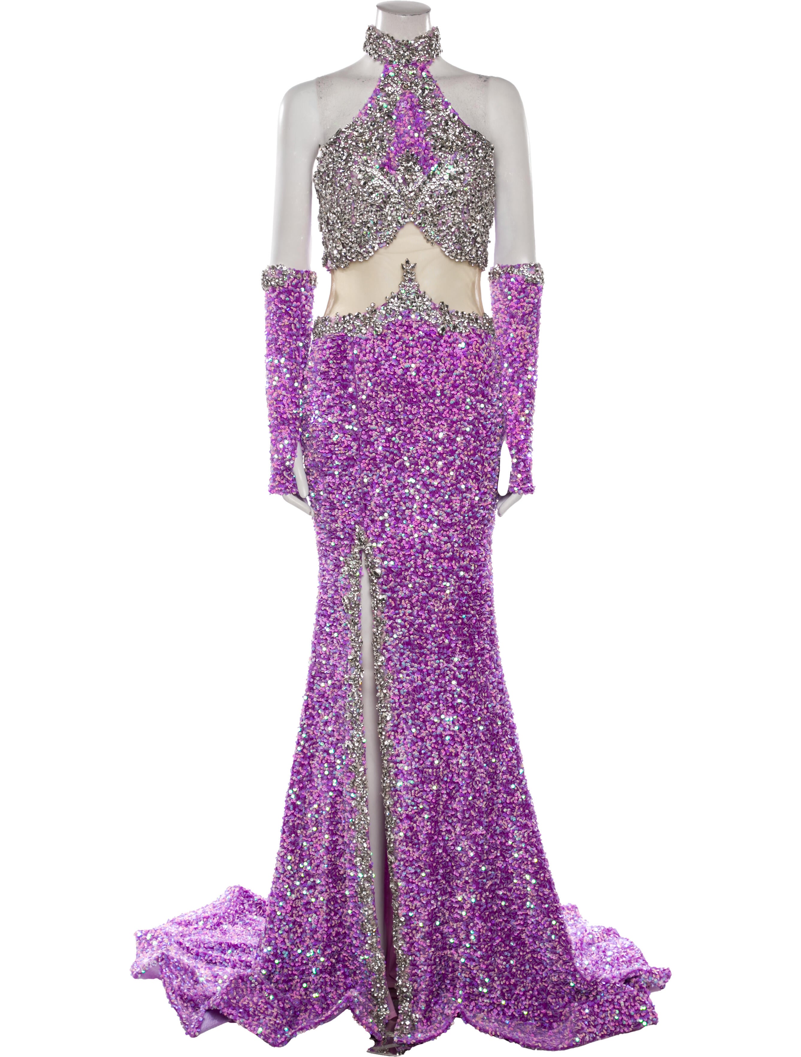 Portia and Scarlett Printed Long Dress