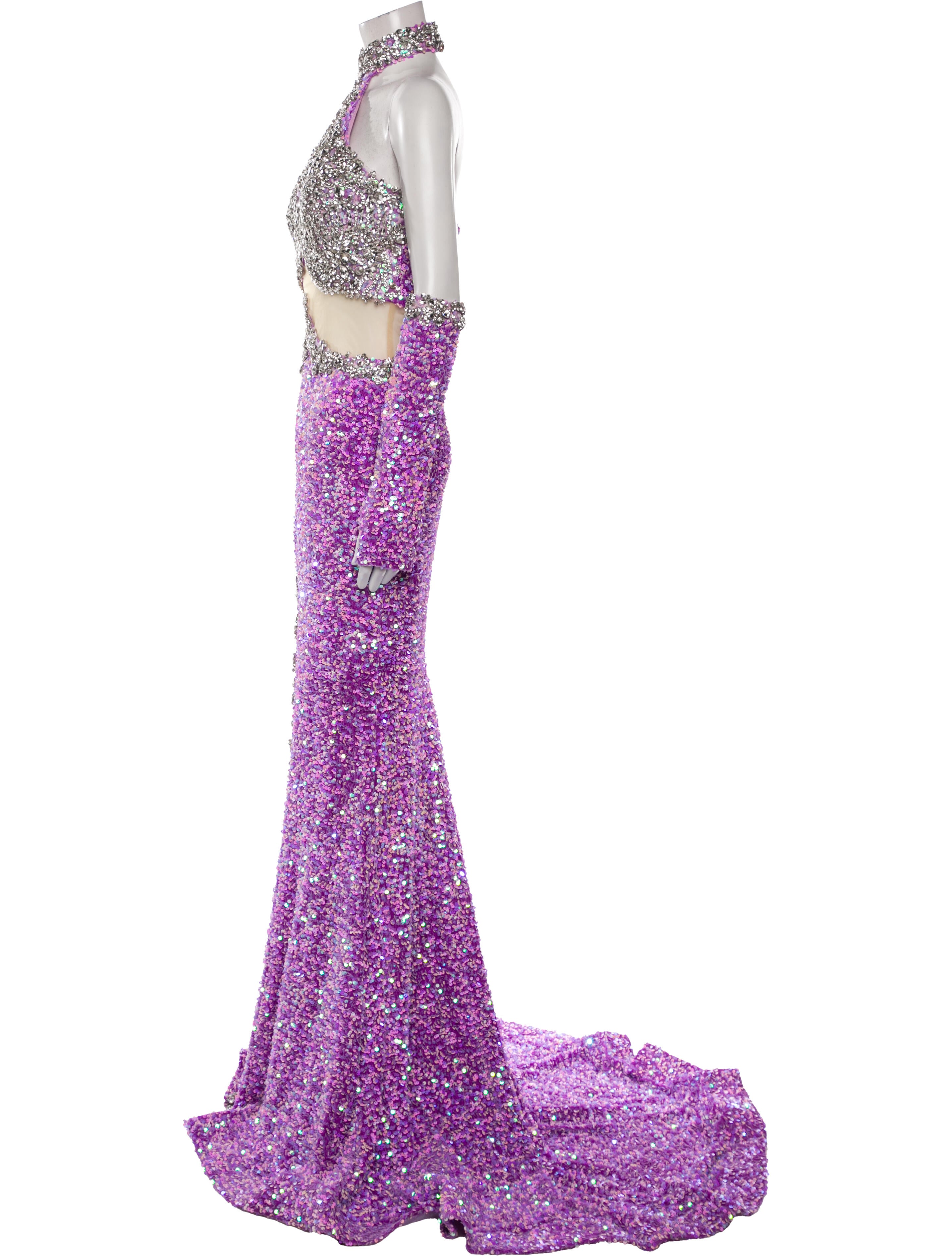 Portia and Scarlett Printed Long Dress