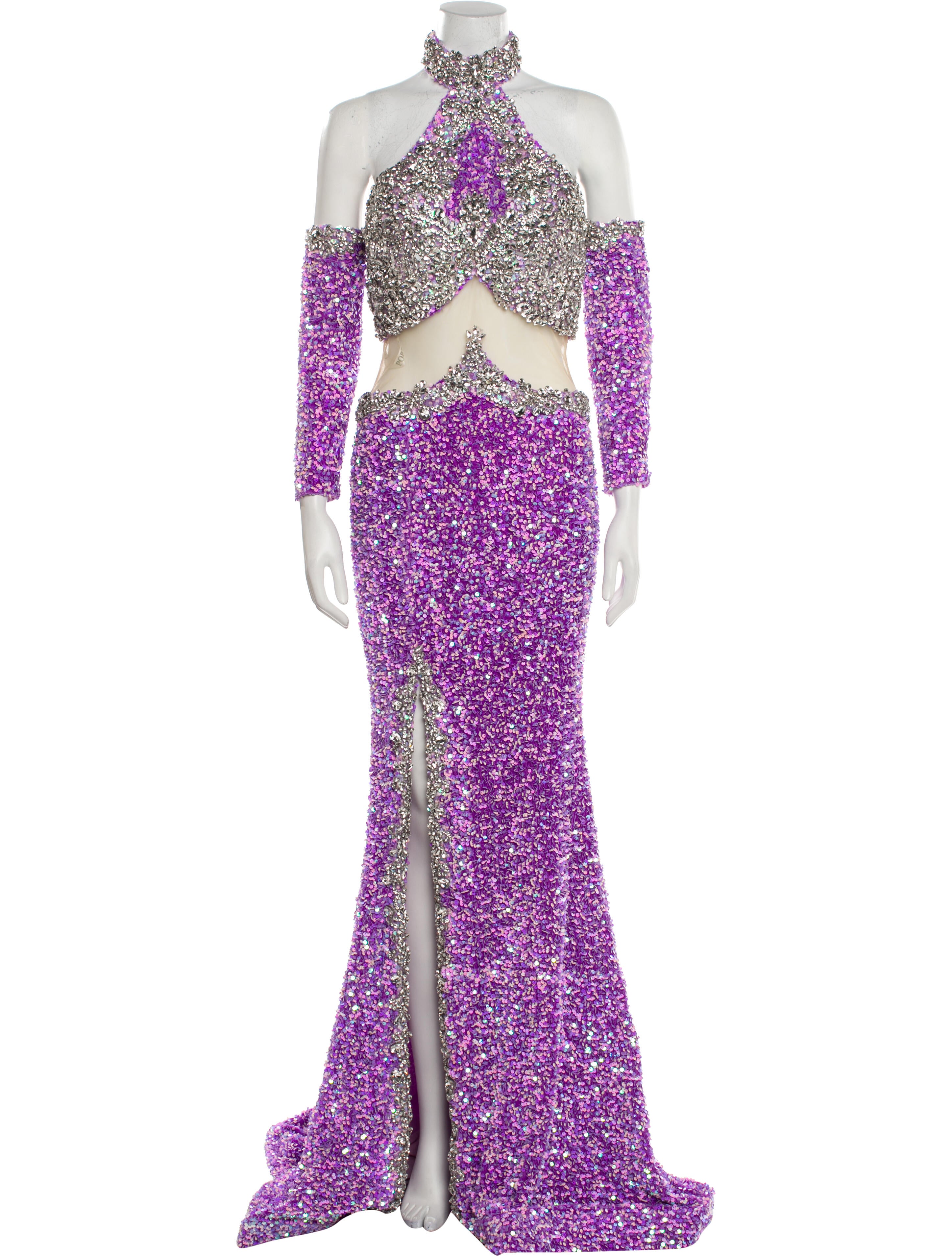 Portia and Scarlett Floral Print Long Dress