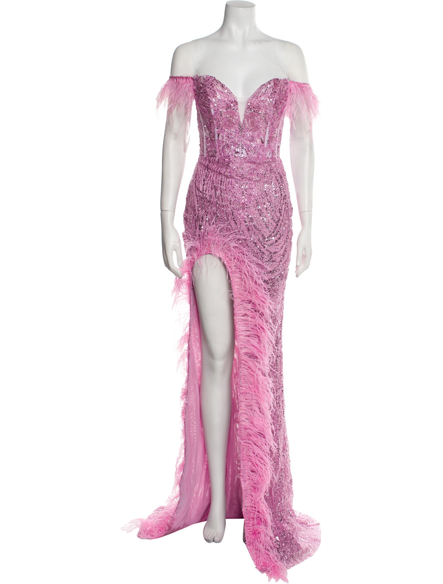 Portia and Scarlett Lace Pattern Long Dress w/ Tags