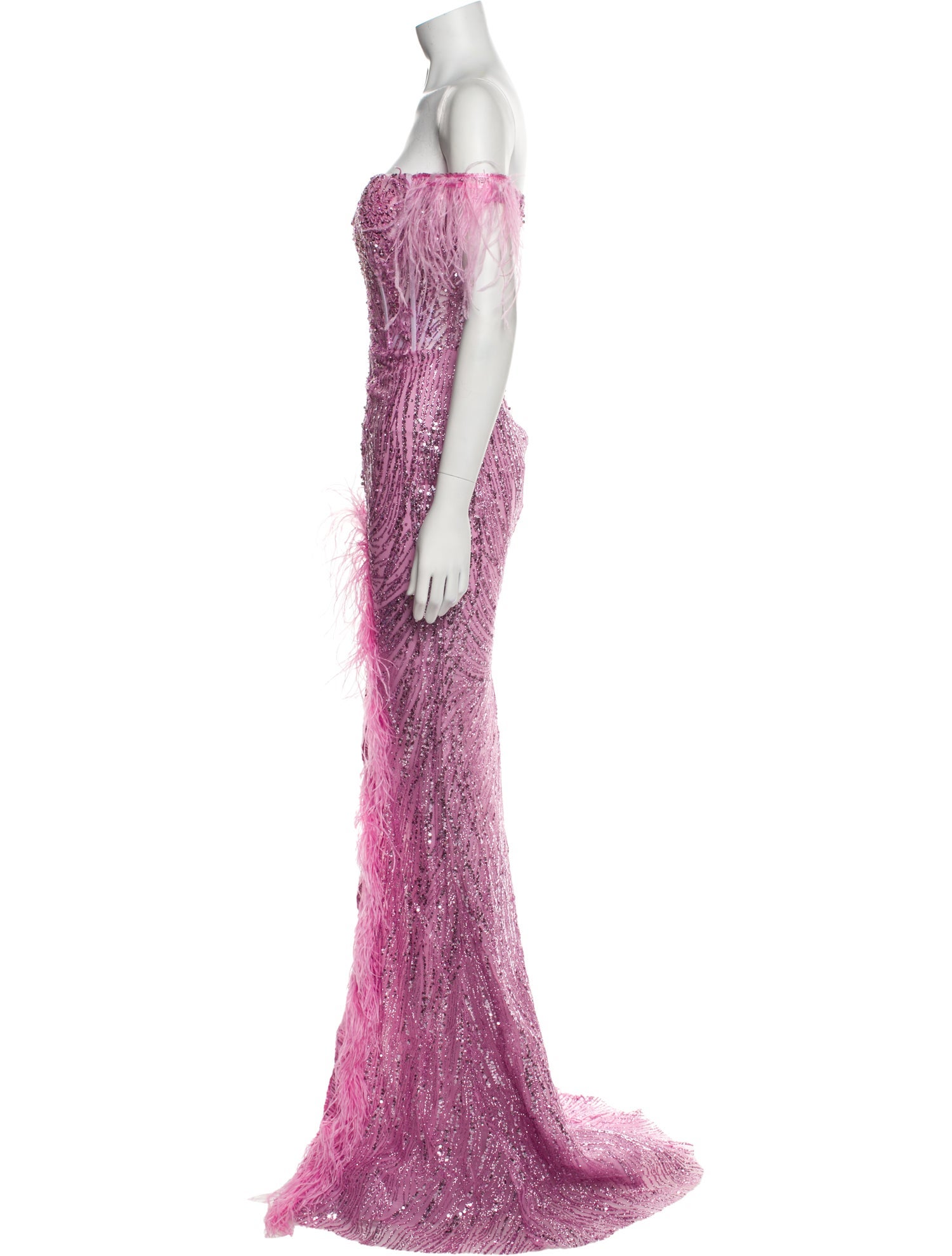 Portia and Scarlett Lace Pattern Long Dress w/ Tags