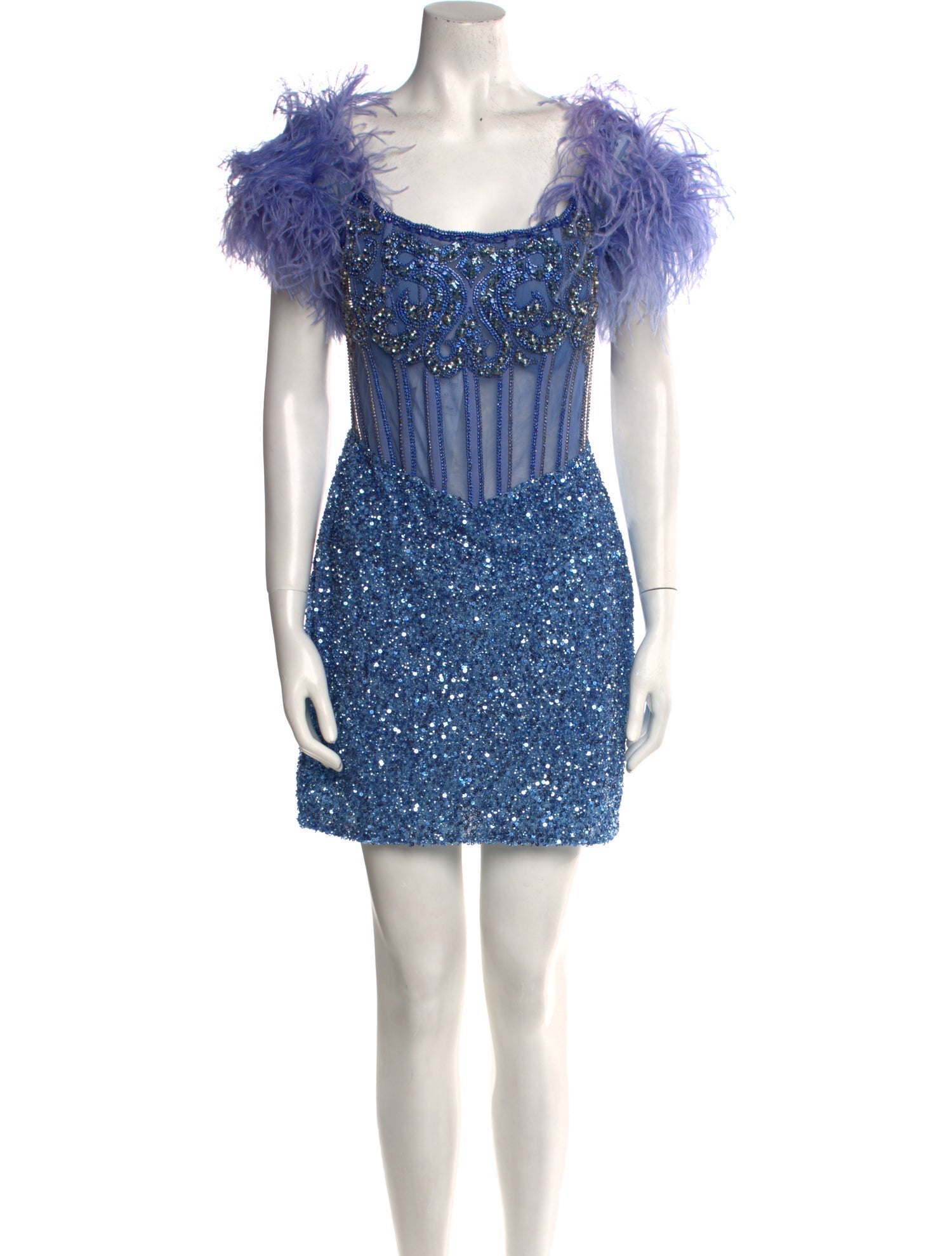 Portia and Scarlett Square Neckline Mini Dress w/ Tags