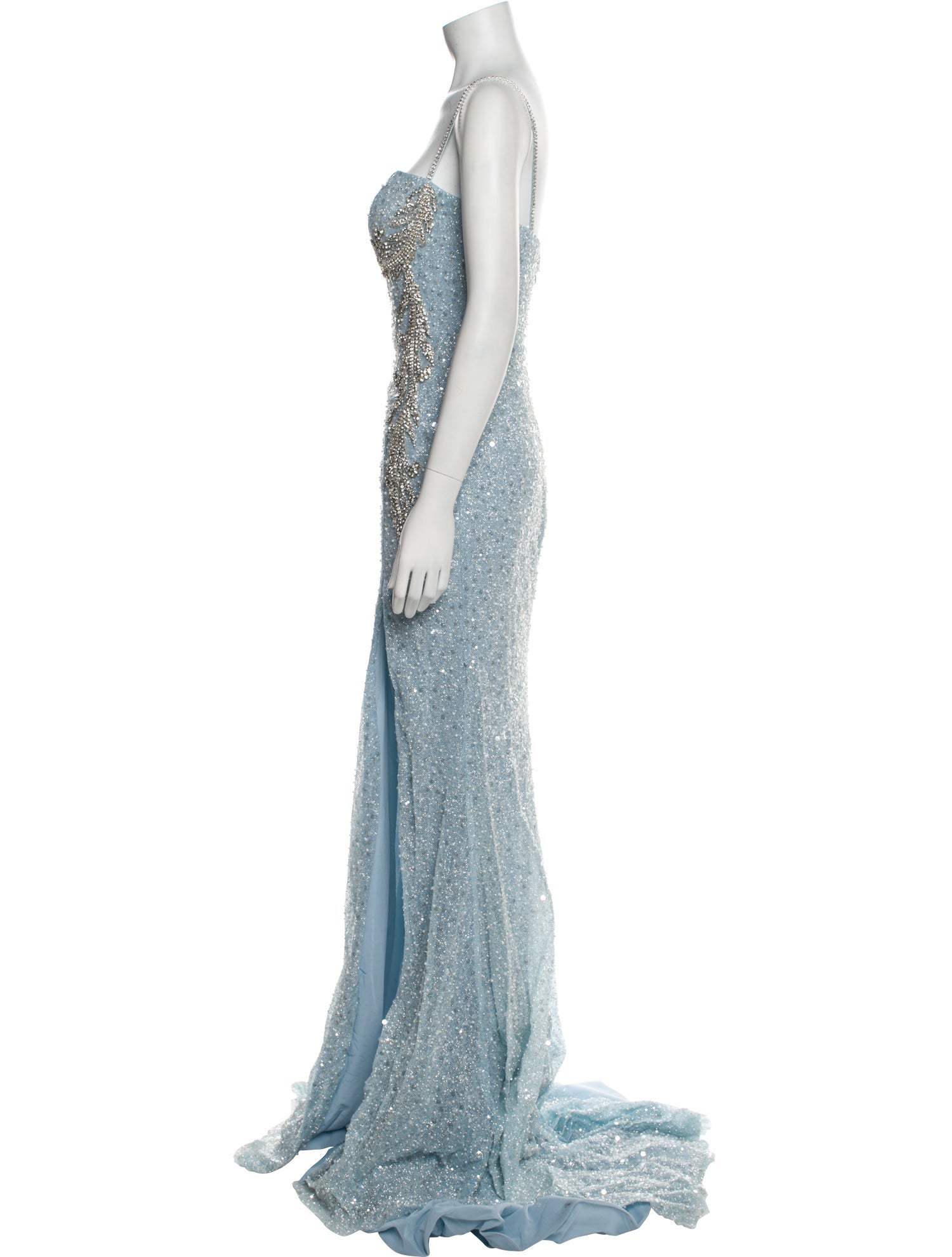 Portia and Scarlett Square Neckline Long Dress w/ Tags