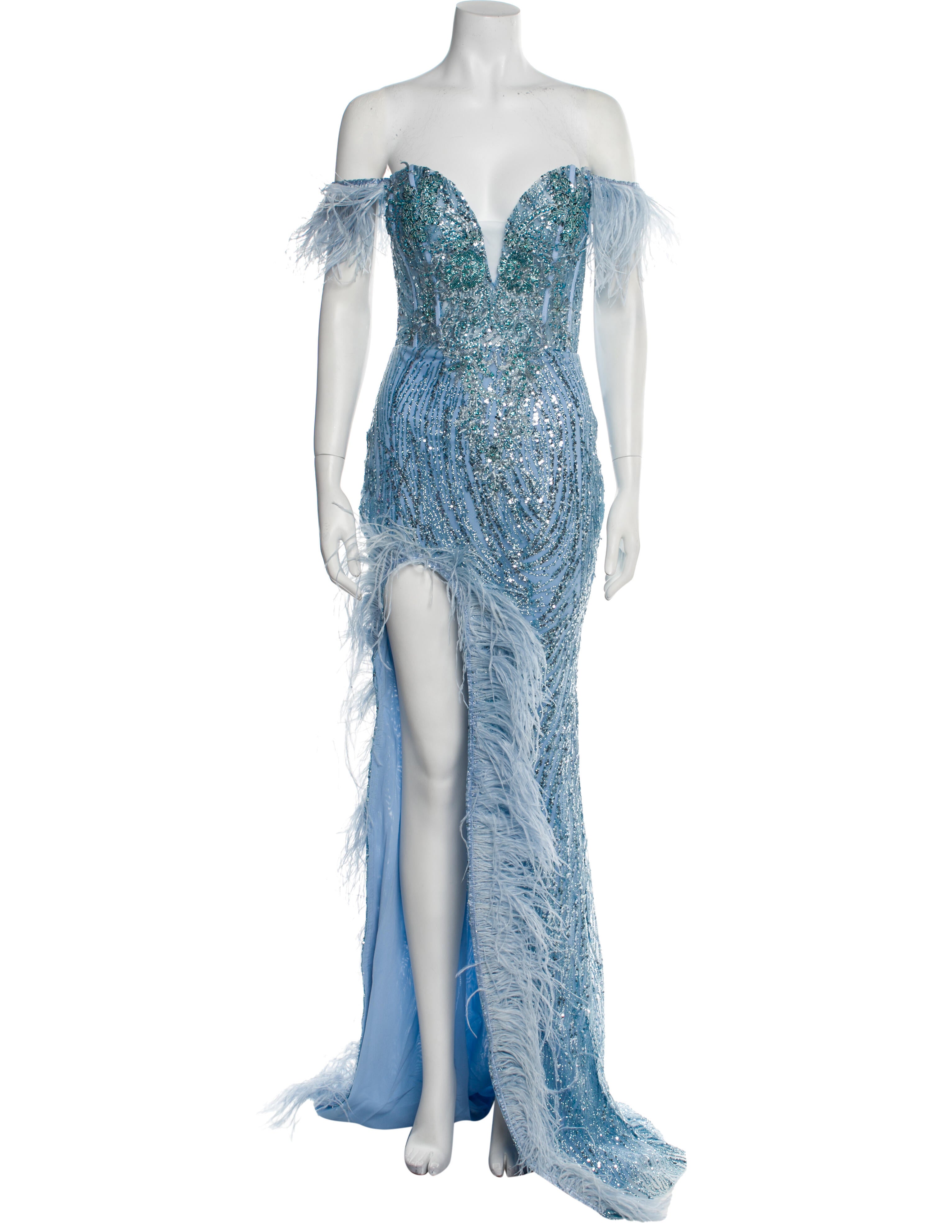 Portia and Scarlett Off-The-Shoulder Long Dress