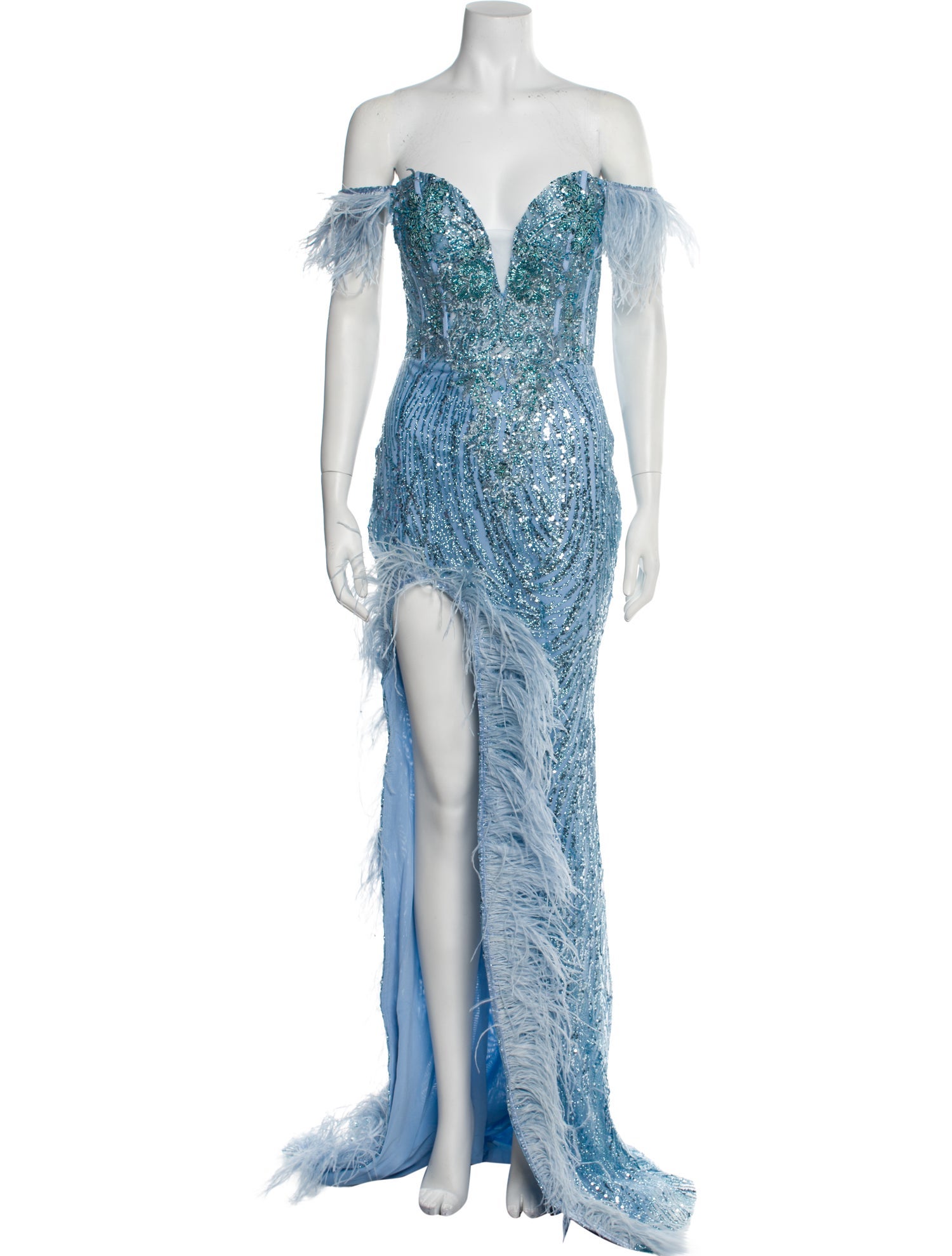 Portia and Scarlett Strapless Long Dress