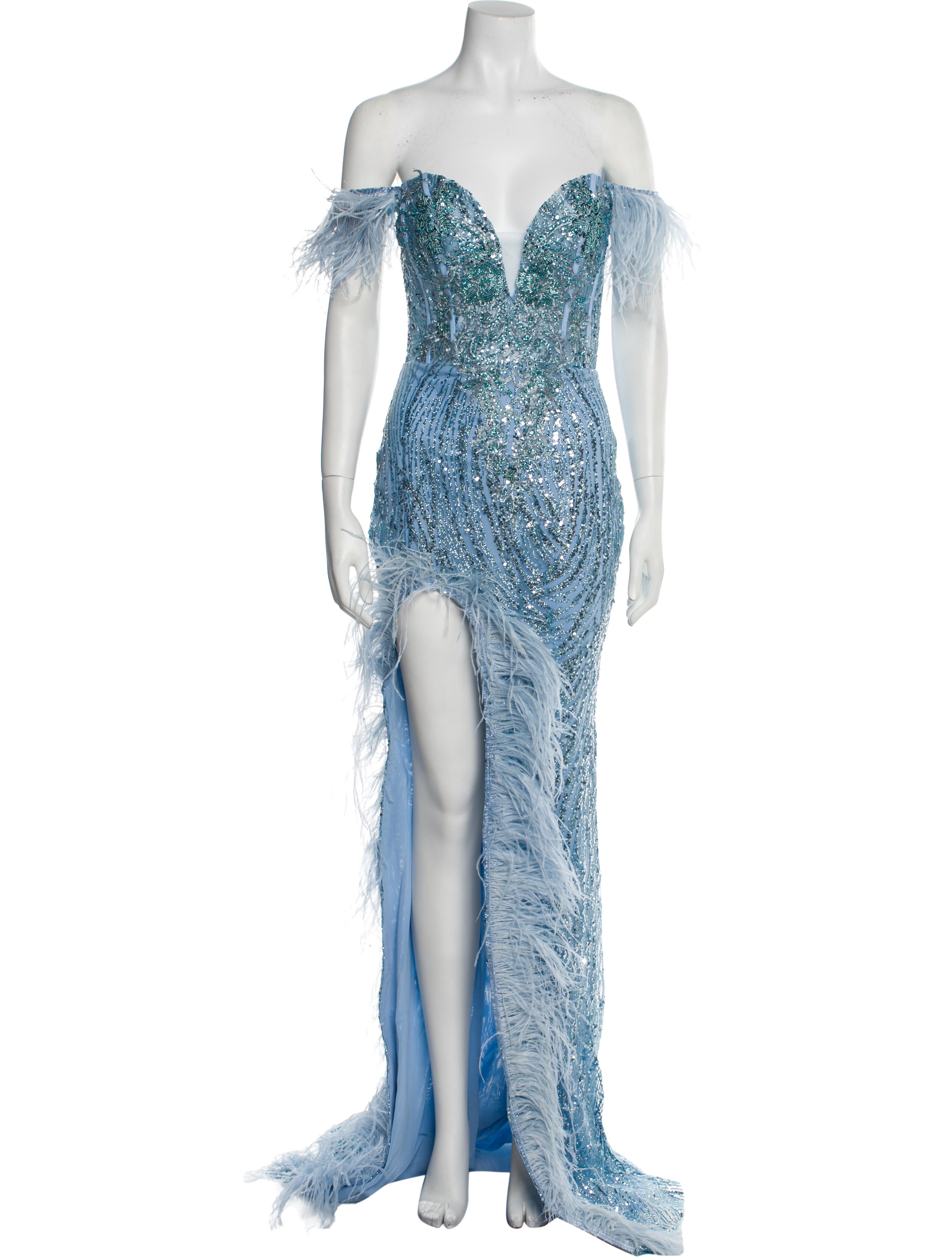 Portia and Scarlett Off-The-Shoulder Long Dress