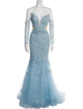 Portia and Scarlett Strapless Long Dress