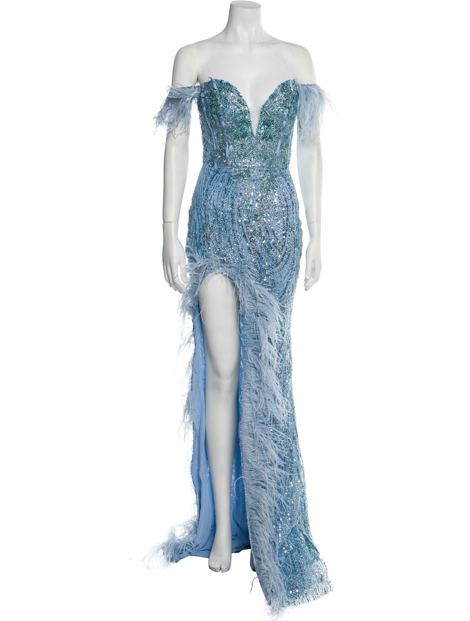 Portia and Scarlett Strapless Long Dress