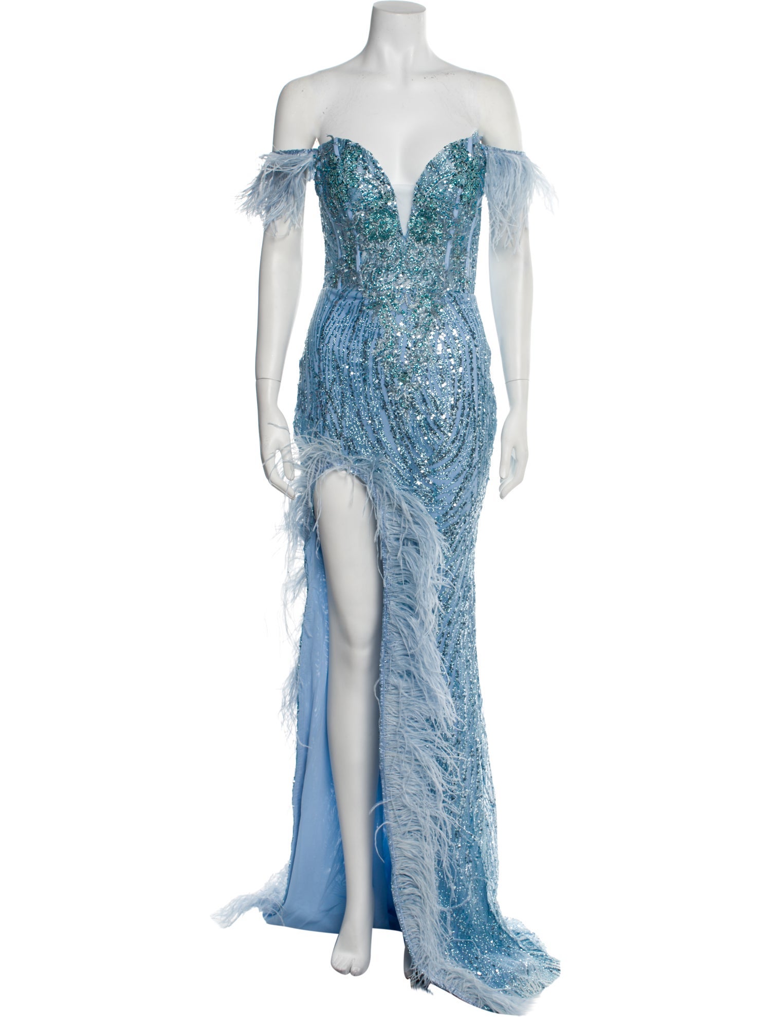 Portia and Scarlett Strapless Long Dress