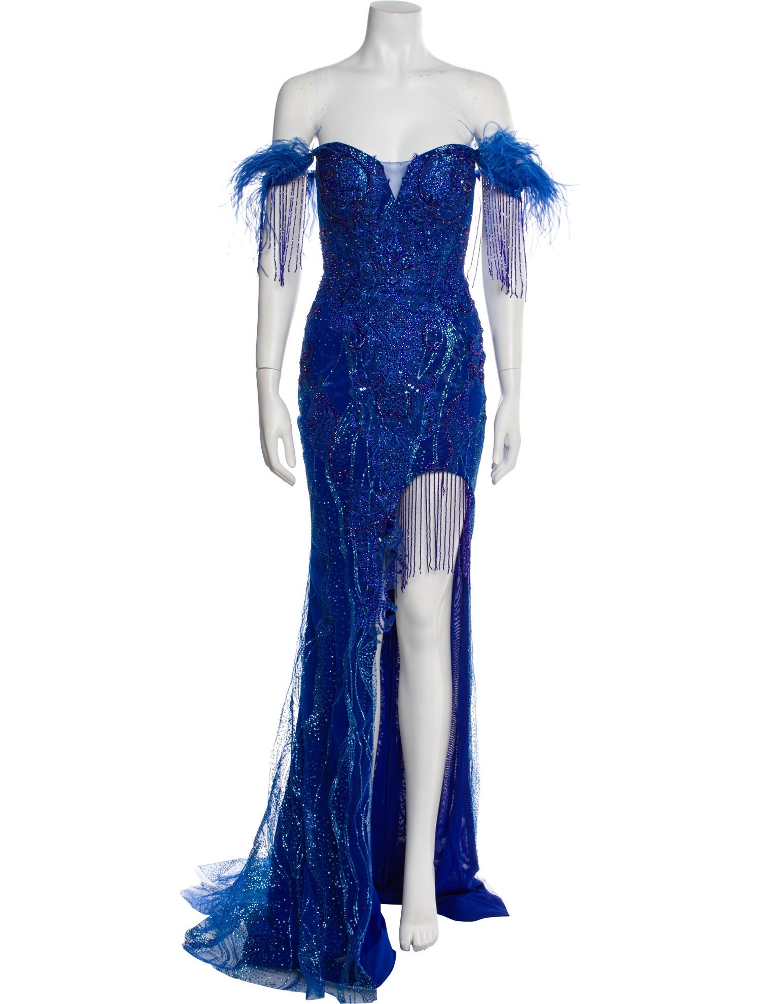 Portia and Scarlett Off-The-Shoulder Long Dress w/ Tags