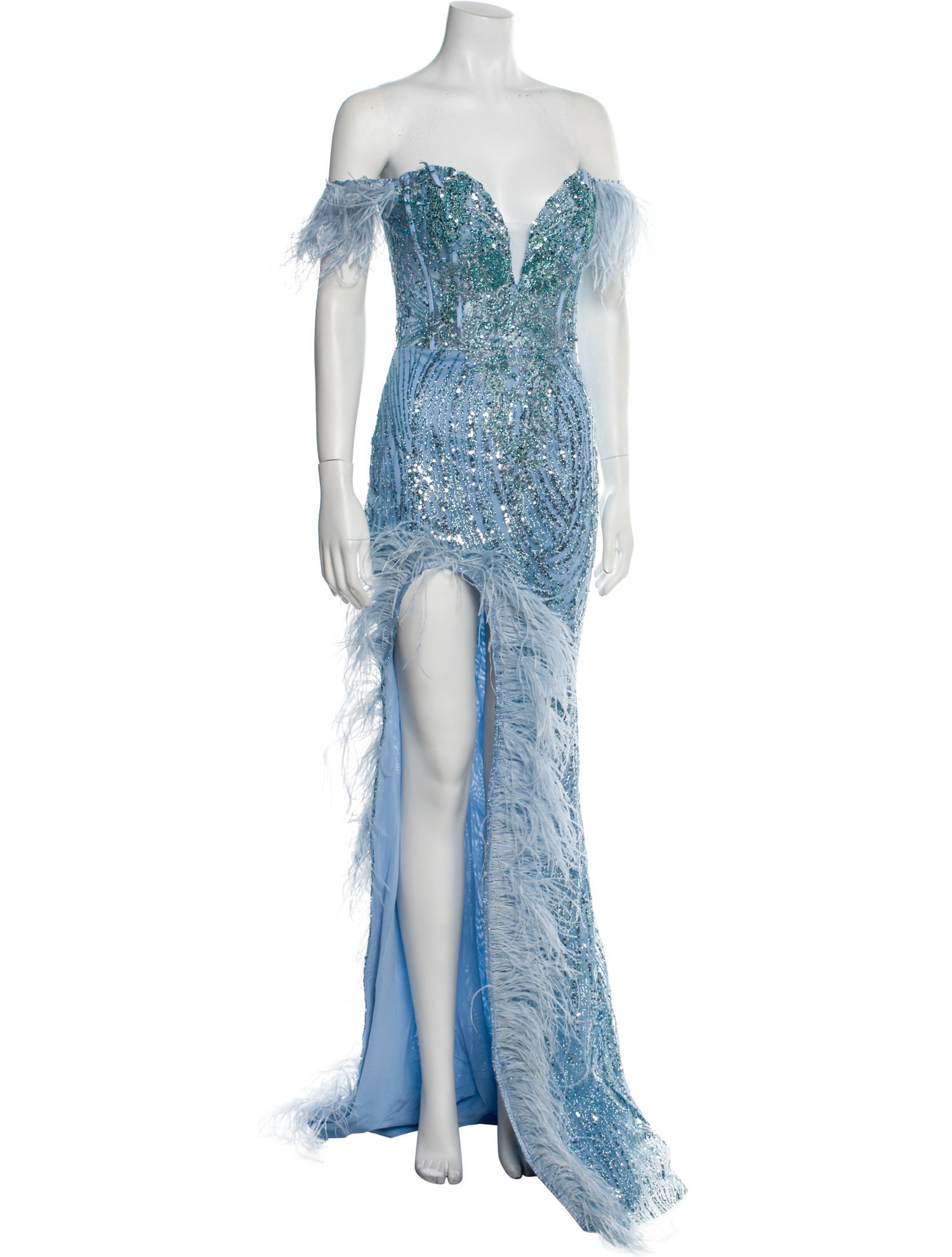 Portia and Scarlett Strapless Midi Length Dress