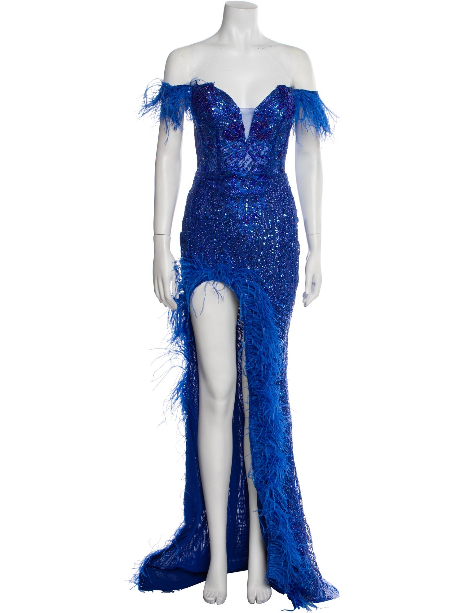 Portia and Scarlett Off-The-Shoulder Long Dress w/ Tags