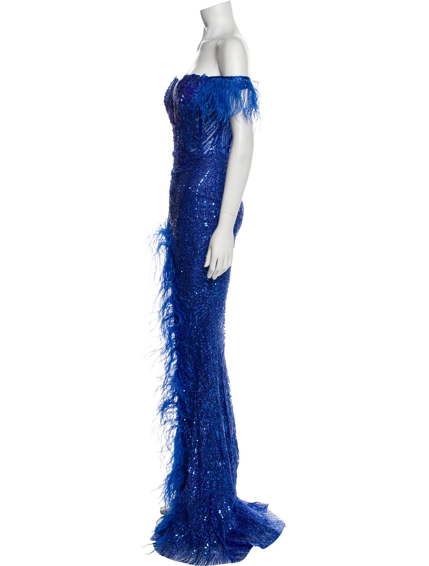 Portia and Scarlett Off-The-Shoulder Long Dress w/ Tags