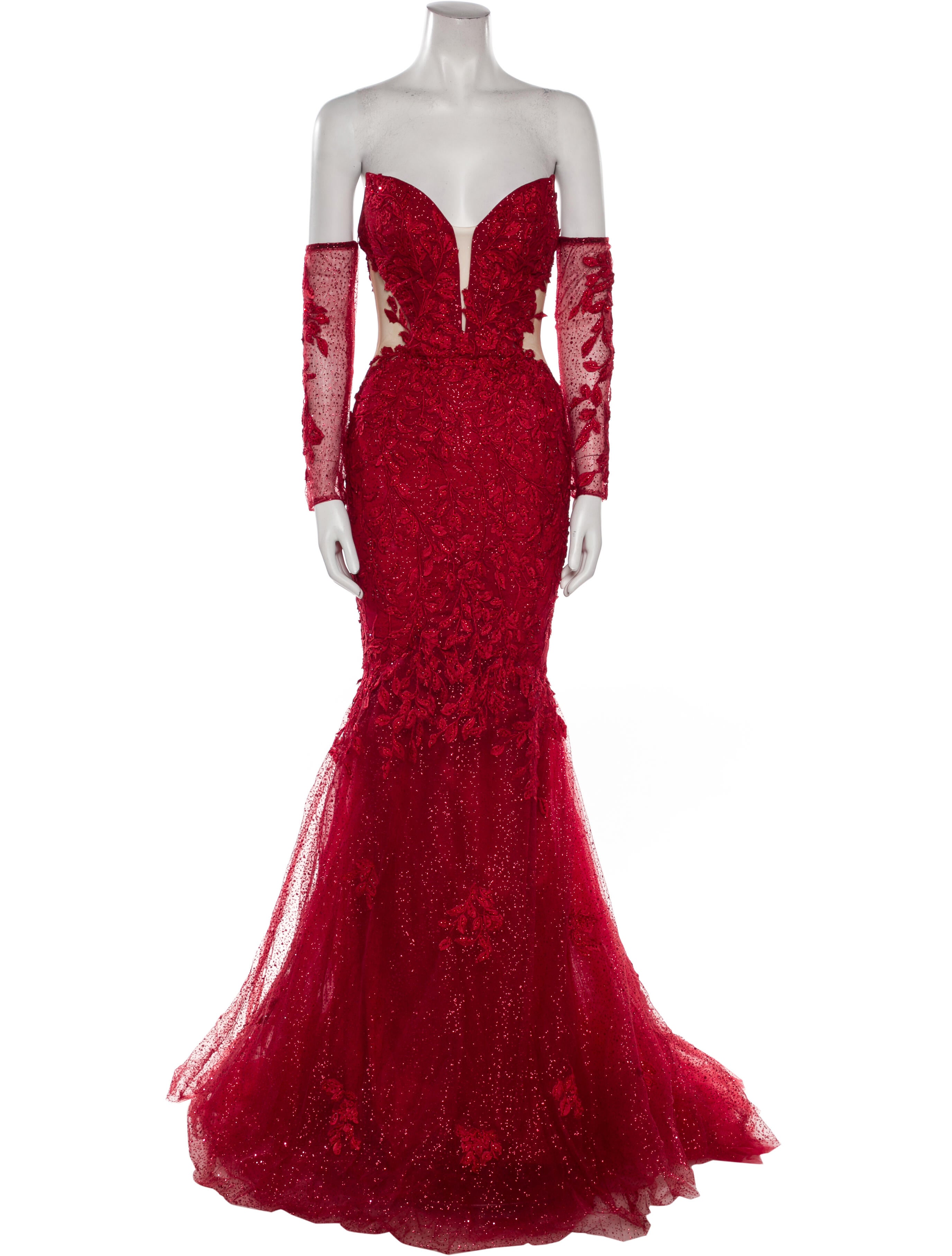 Portia and Scarlett Lace Pattern Long Dress w/ Tags