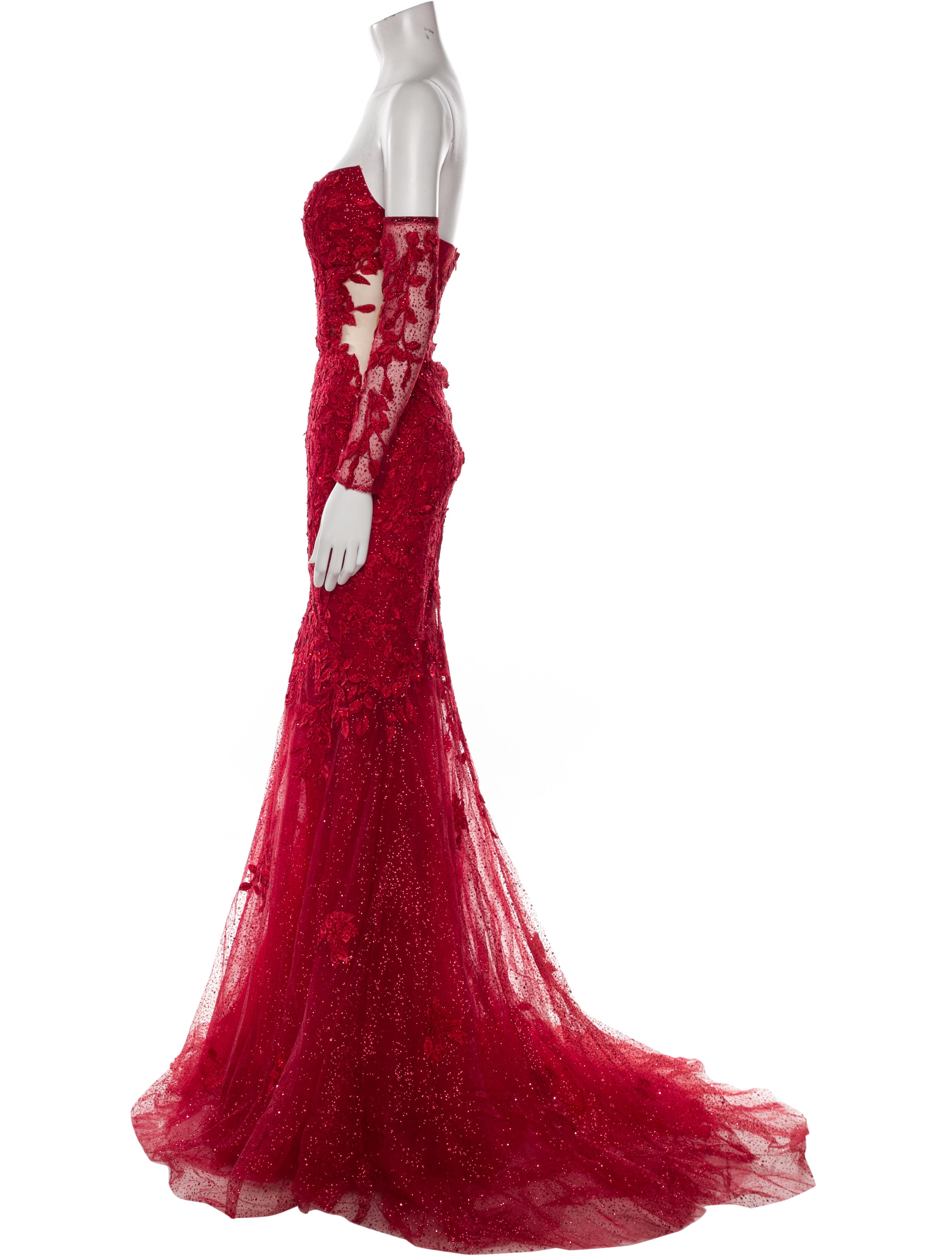 Portia and Scarlett Lace Pattern Long Dress w/ Tags