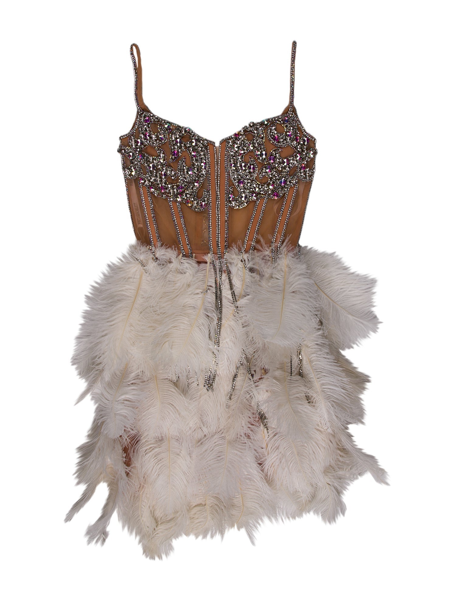 Portia and Scarlett Colorblock Pattern Mini Dress