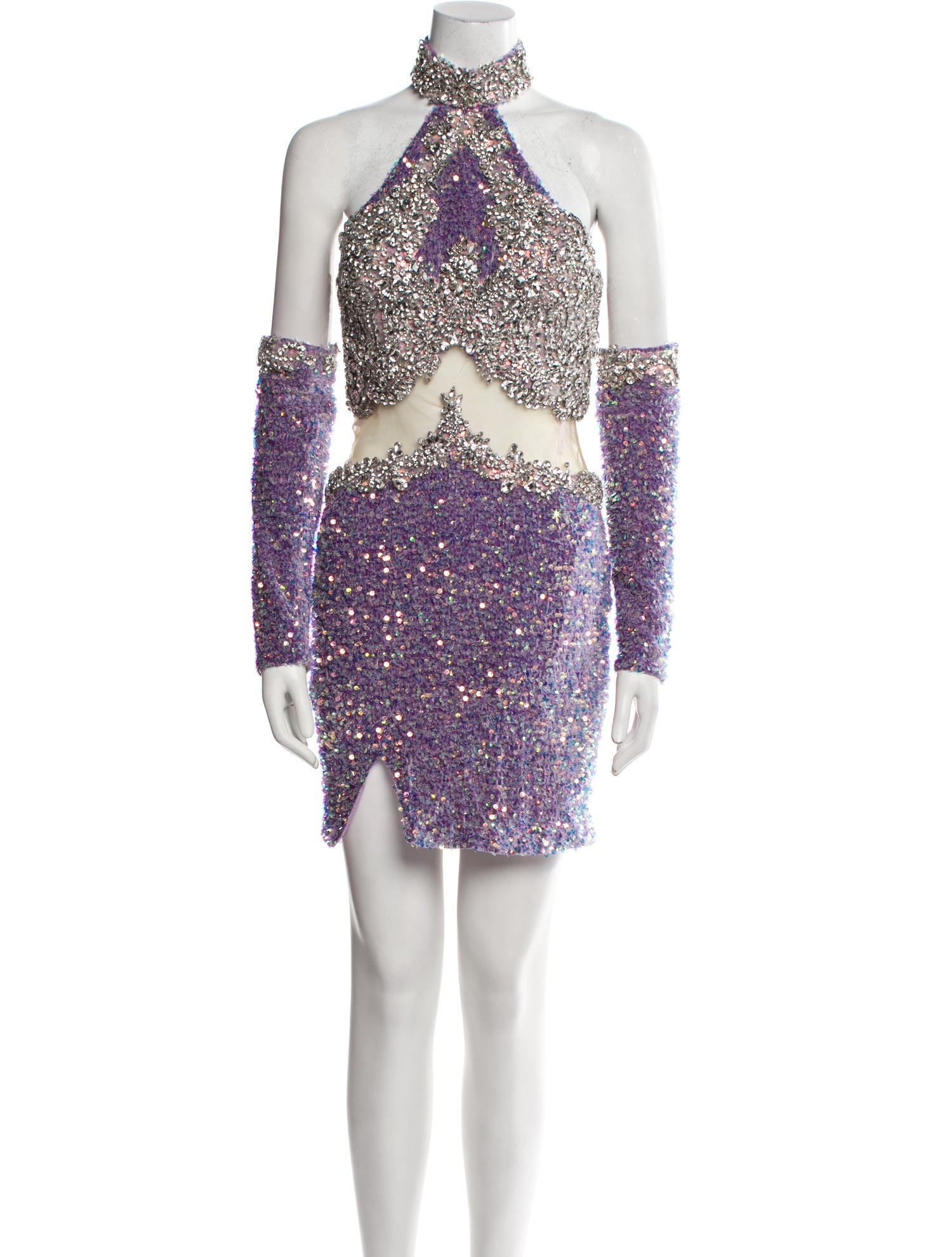 Portia and Scarlett Halterneck Mini Dress