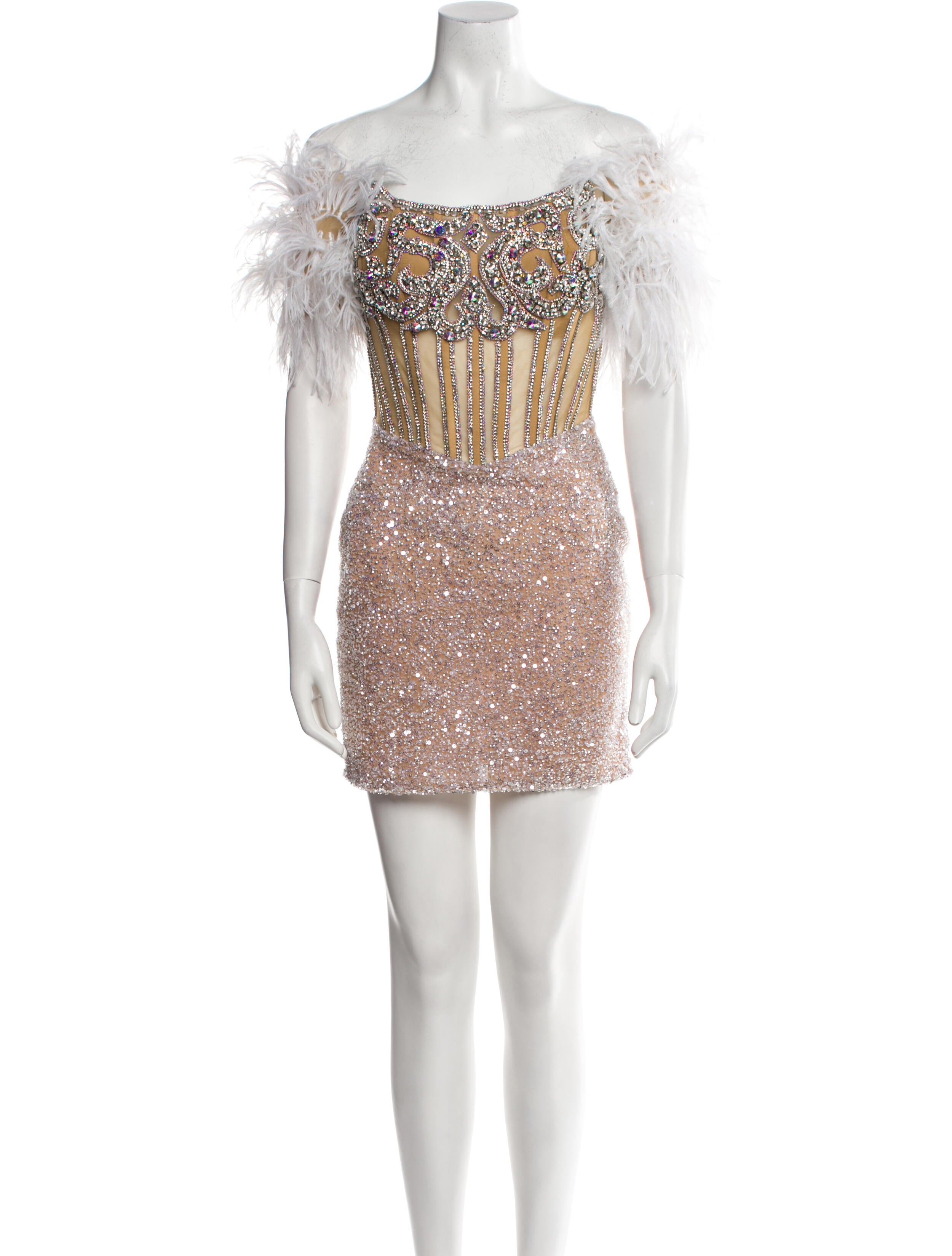 Portia and Scarlett Off-The-Shoulder Mini Dress