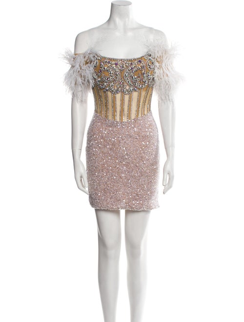 Portia and Scarlett Off-The-Shoulder Mini Dress