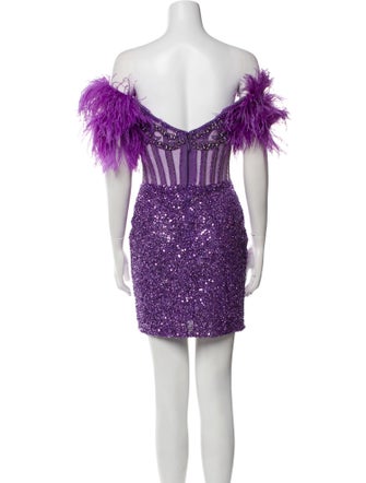 Portia and Scarlett Off-The-Shoulder Mini Dress