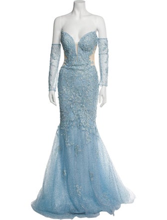 Portia and Scarlett Strapless Long Dress