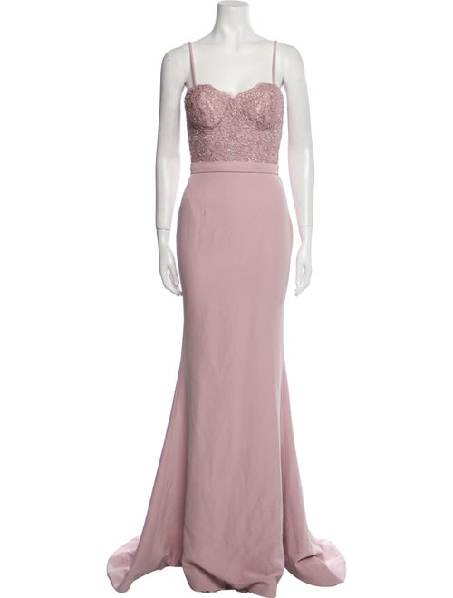 Portia and Scarlett Square Neckline Long Dress