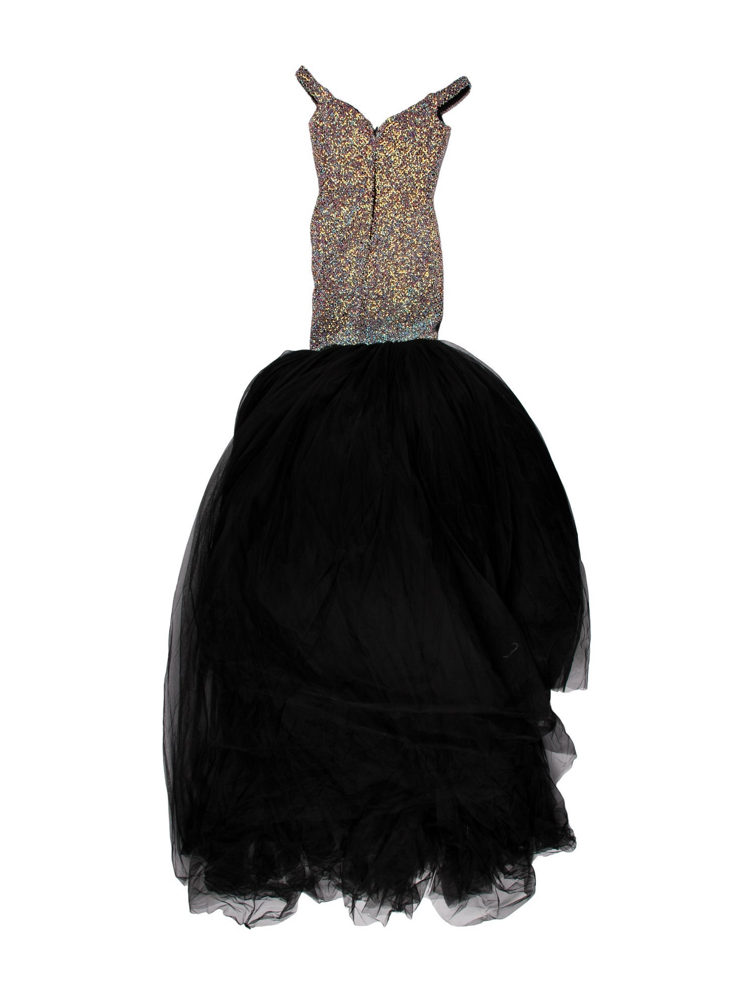 Portia and Scarlett Colorblock Pattern Long Dress w/ Tags