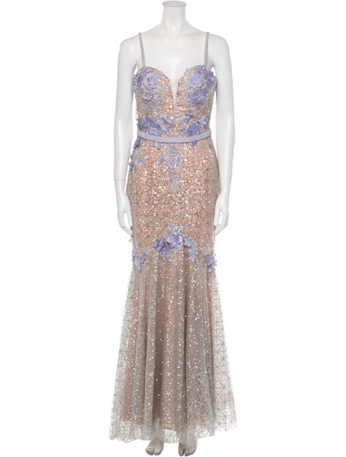 Portia and Scarlett V-Neck Long Dress