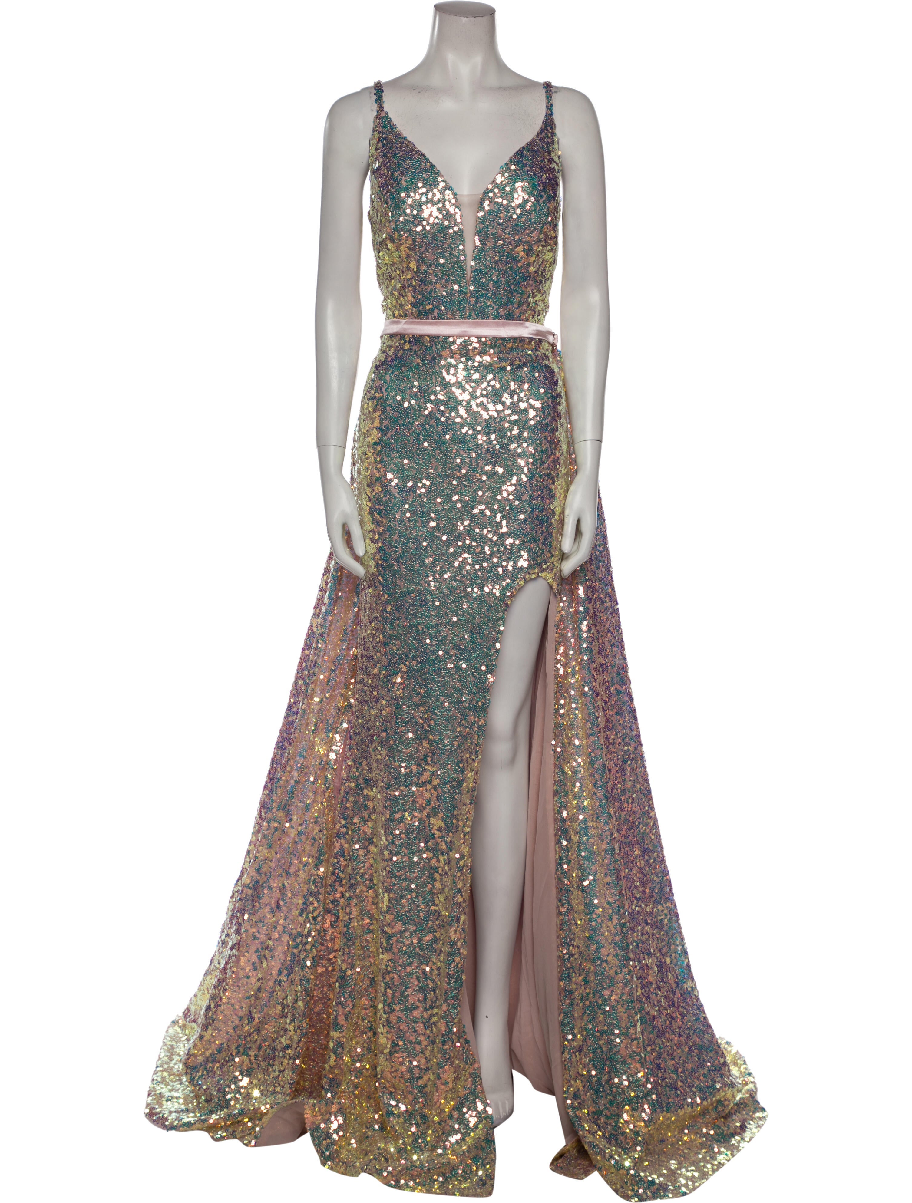 Portia and Scarlett Printed Long Dress