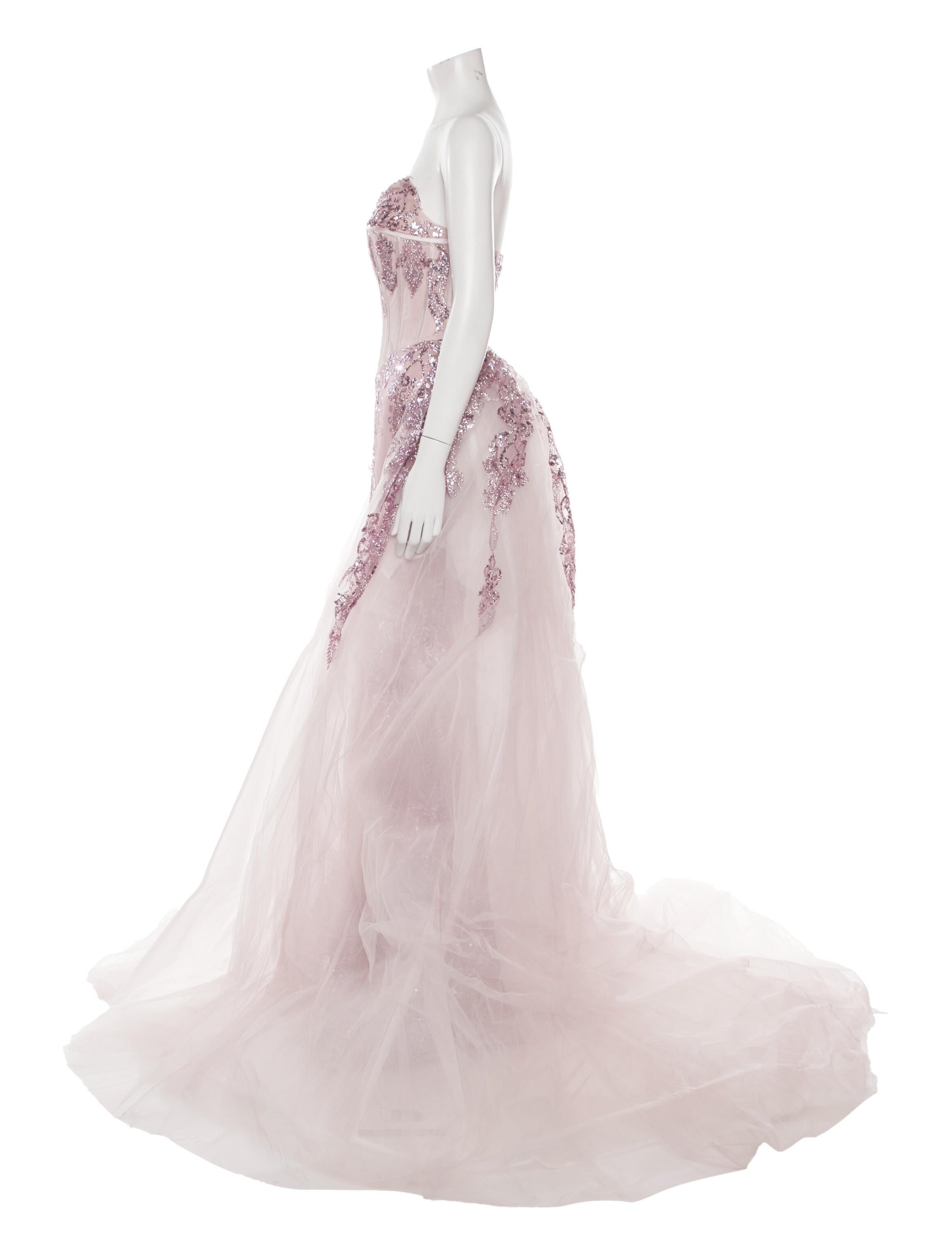 Portia and Scarlett Lace Pattern Long Dress w/ Tags