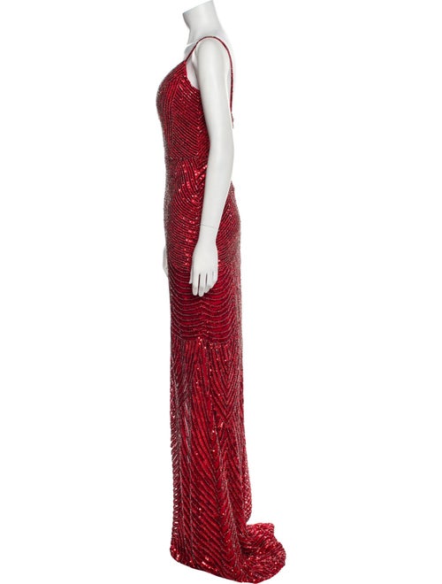 Portia and Scarlett V-Neck Long Dress