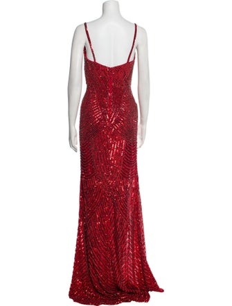 Portia and Scarlett V-Neck Long Dress