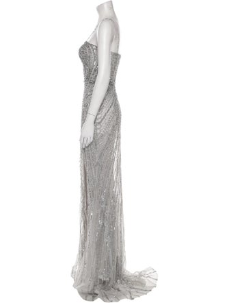 Portia and Scarlett V-Neck Long Dress