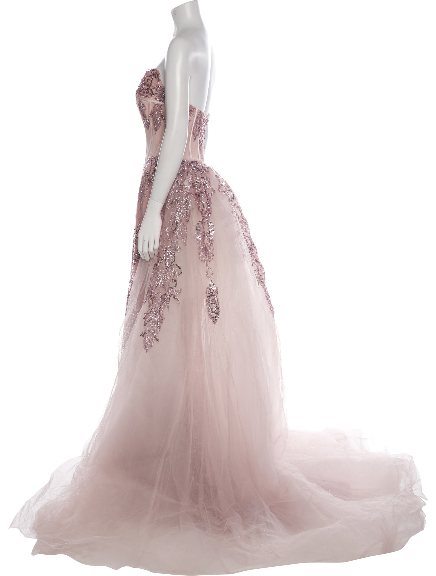 Portia and Scarlett Printed Mesh Accents Dress Set