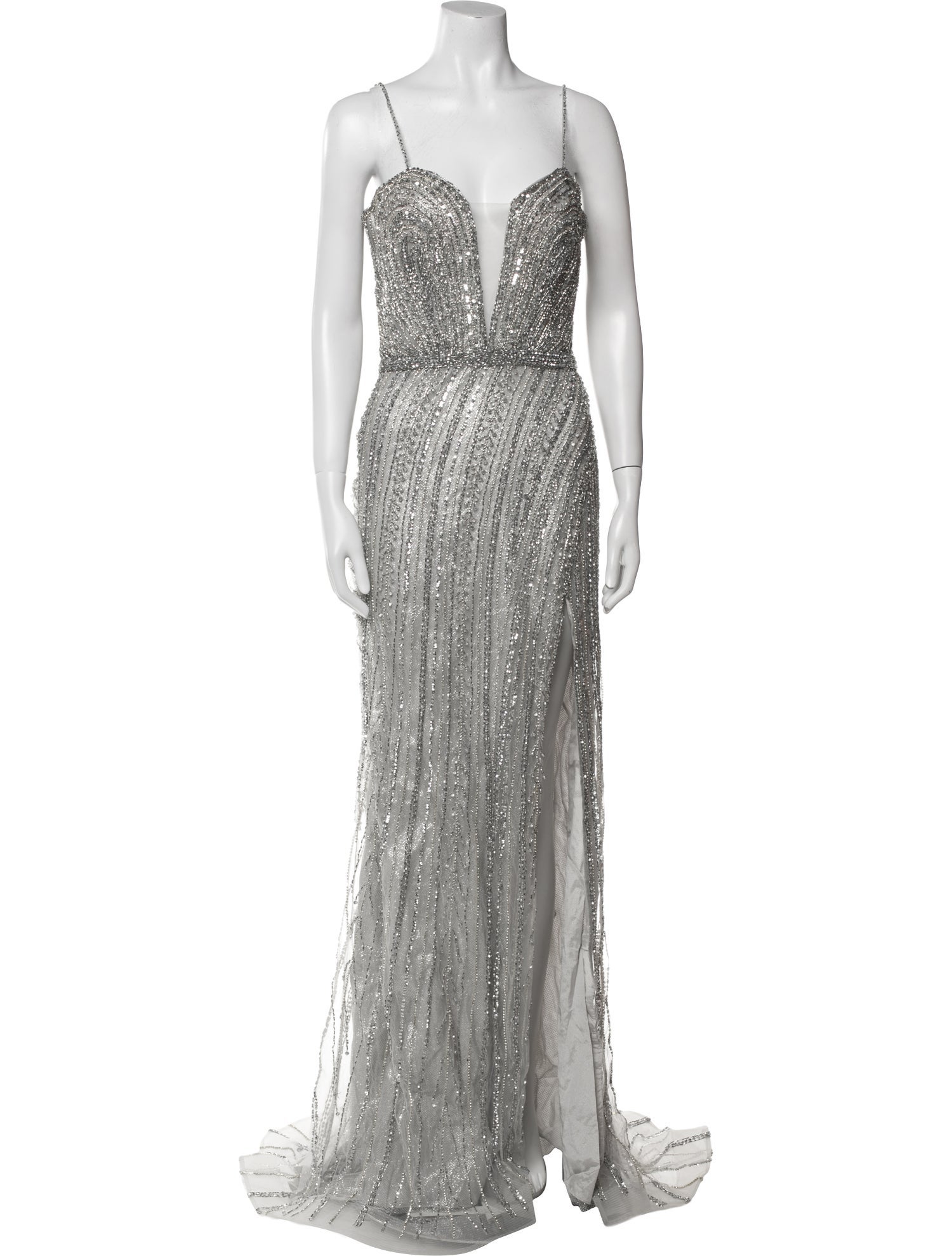 Portia and Scarlett V-Neck Long Dress w/ Tags