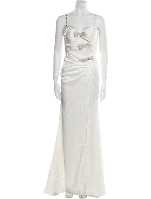 Portia and Scarlett V-Neck Long Dress