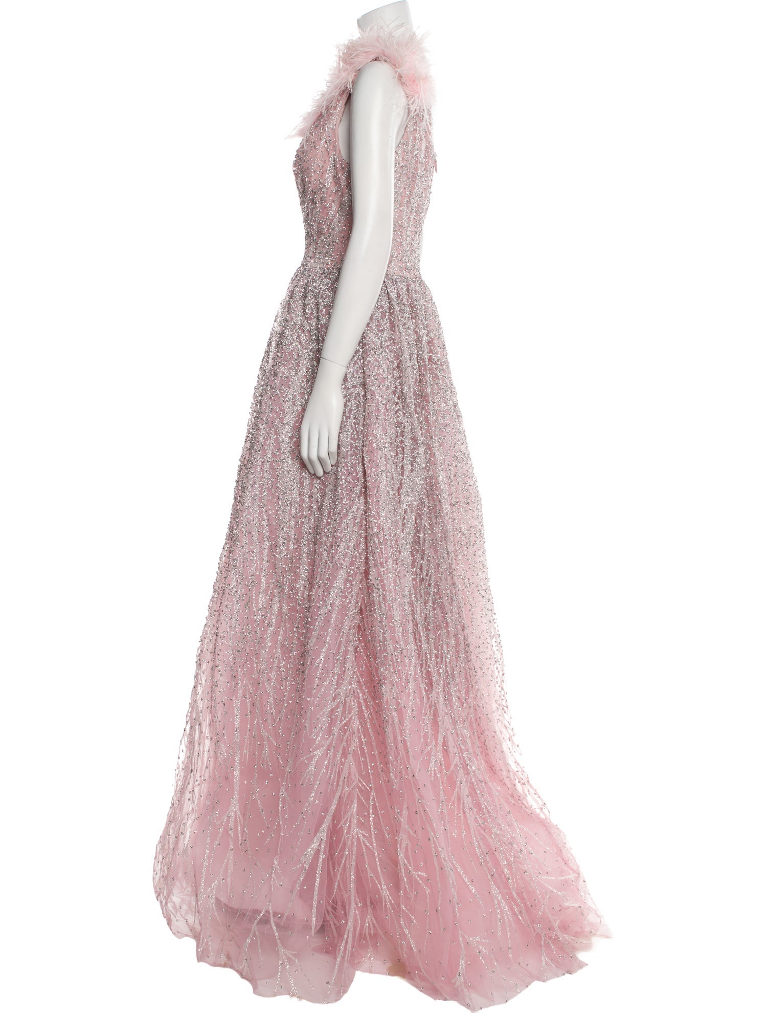 Portia and Scarlett Lace Pattern Long Dress w/ Tags