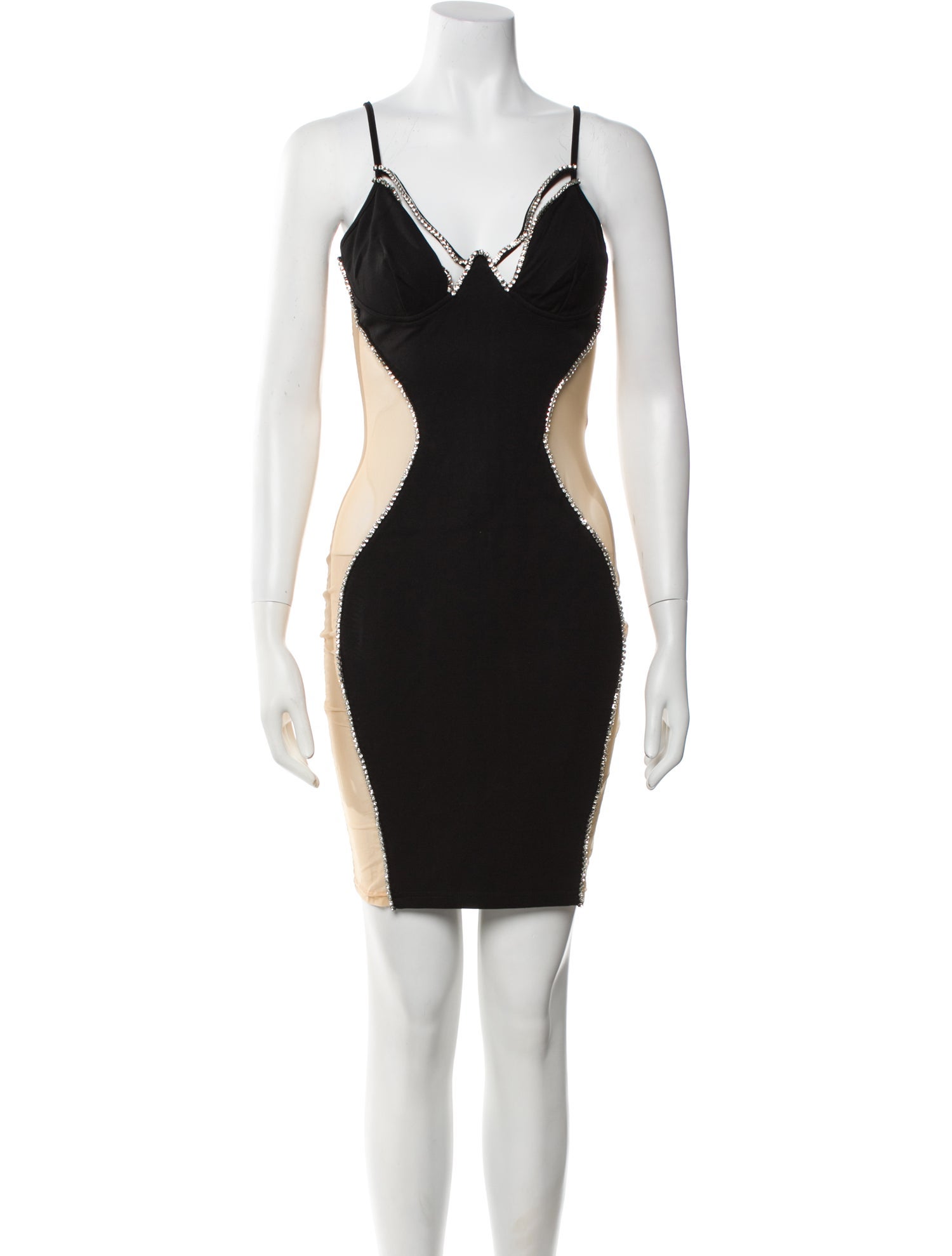 Portia and Scarlett Square Neckline Mini Dress