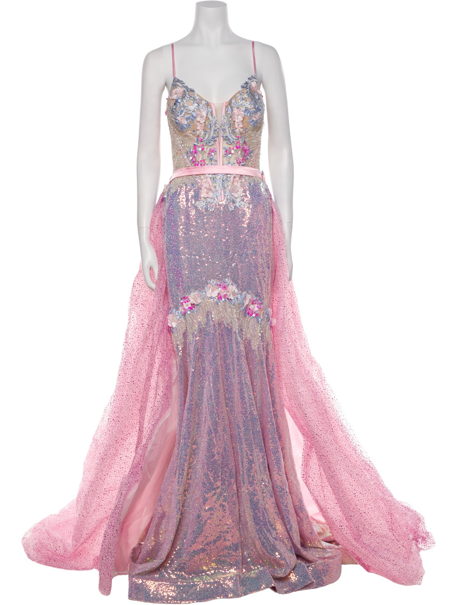 Portia and Scarlett Floral Print Long Dress w/ Tags