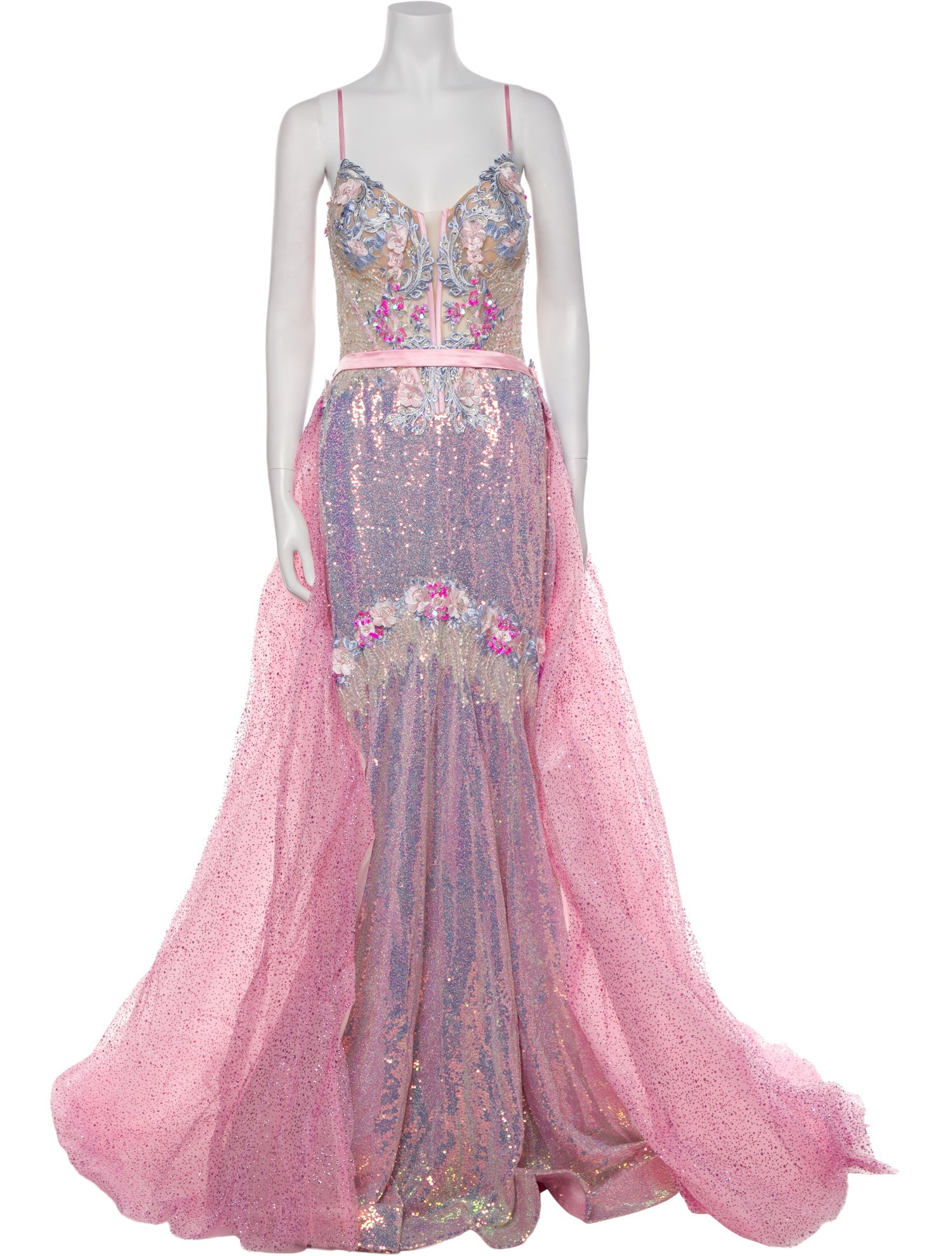 Portia and Scarlett Floral Print Long Dress w/ Tags