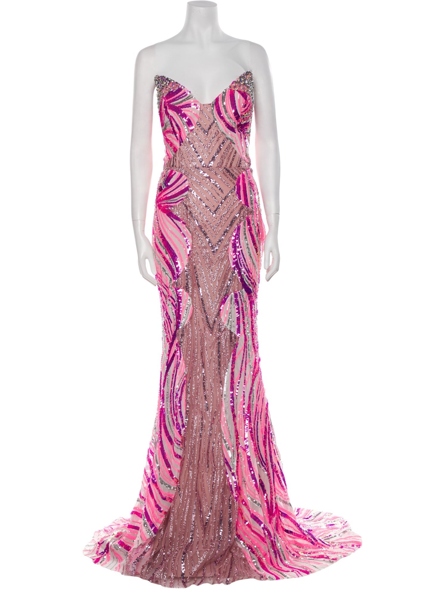 Portia and Scarlett Striped Long Dress w/ Tags