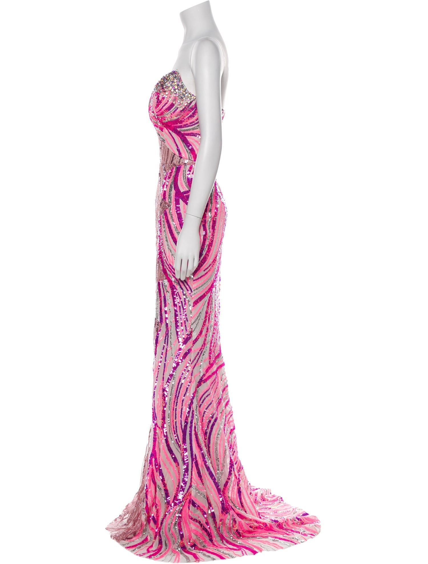 Portia and Scarlett Striped Long Dress w/ Tags