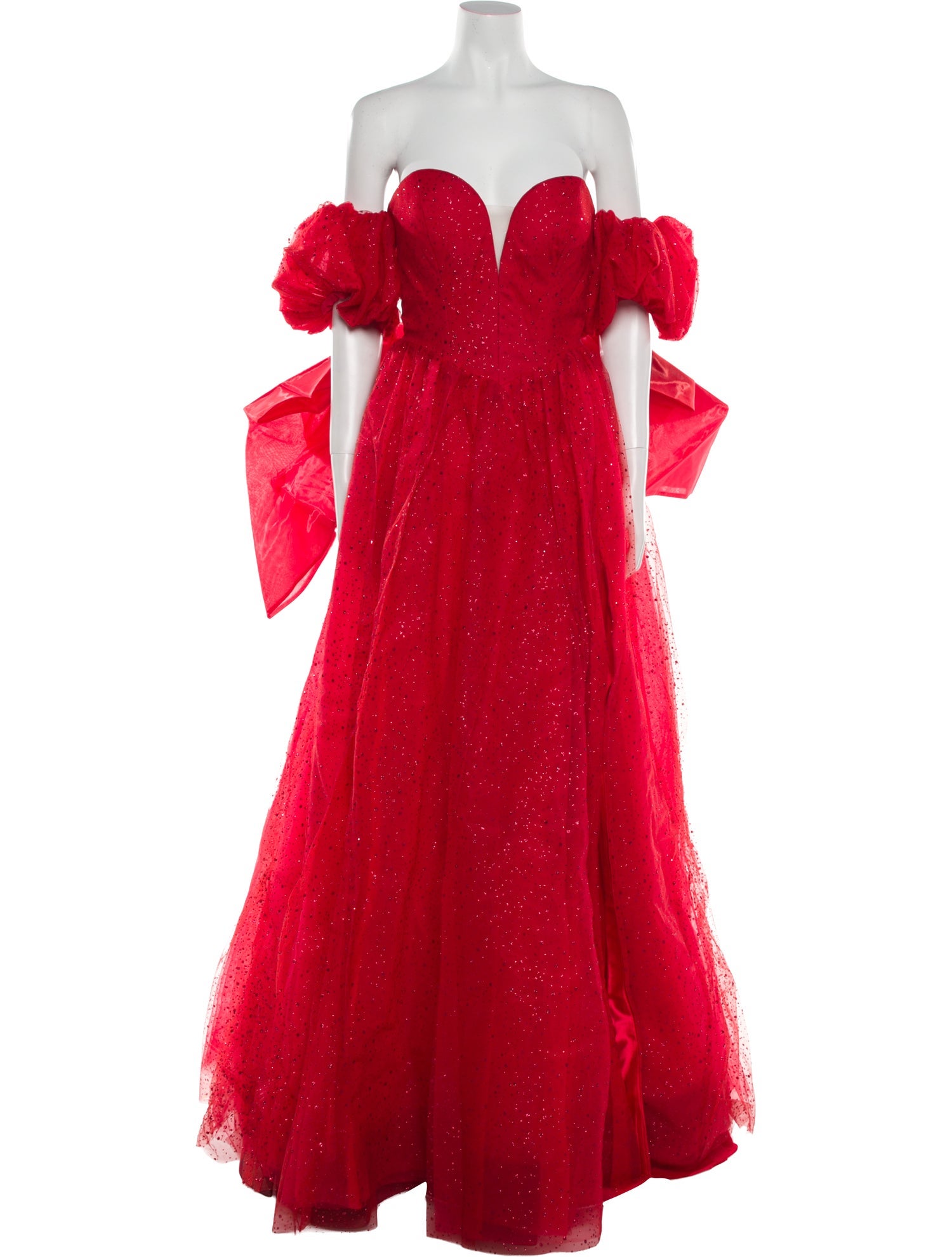 Portia and Scarlett Off-The-Shoulder Long Dress w/ Tags