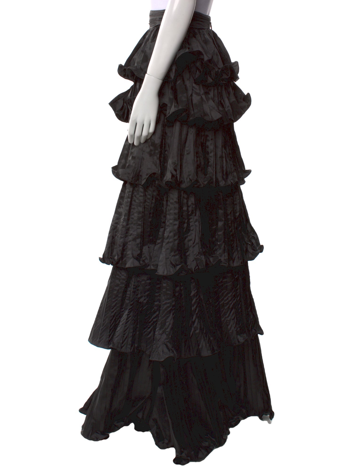 Portia and Scarlett Ruffle Embellishment Long Skirt