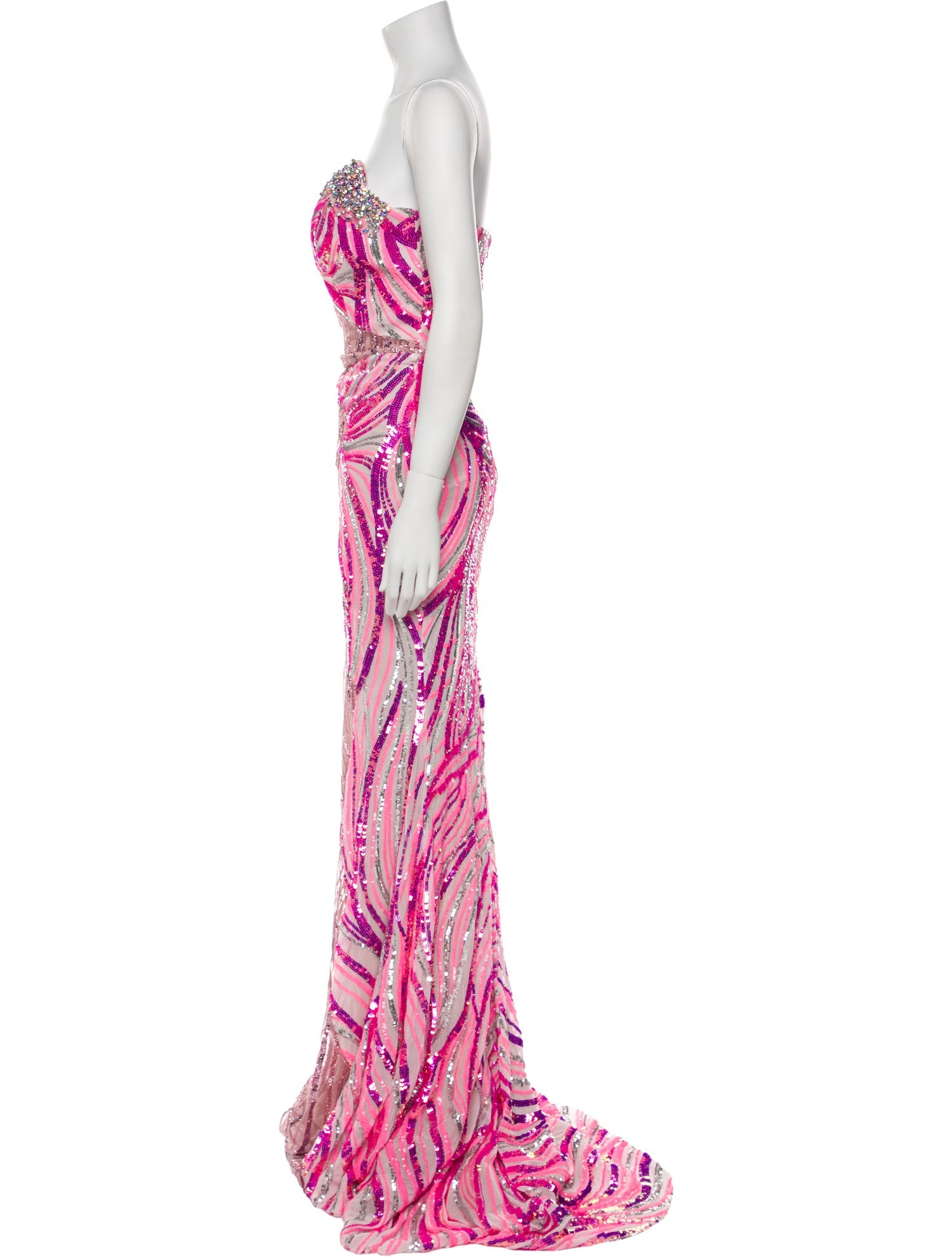 Portia and Scarlett Mesh Long Dress w/ Tags